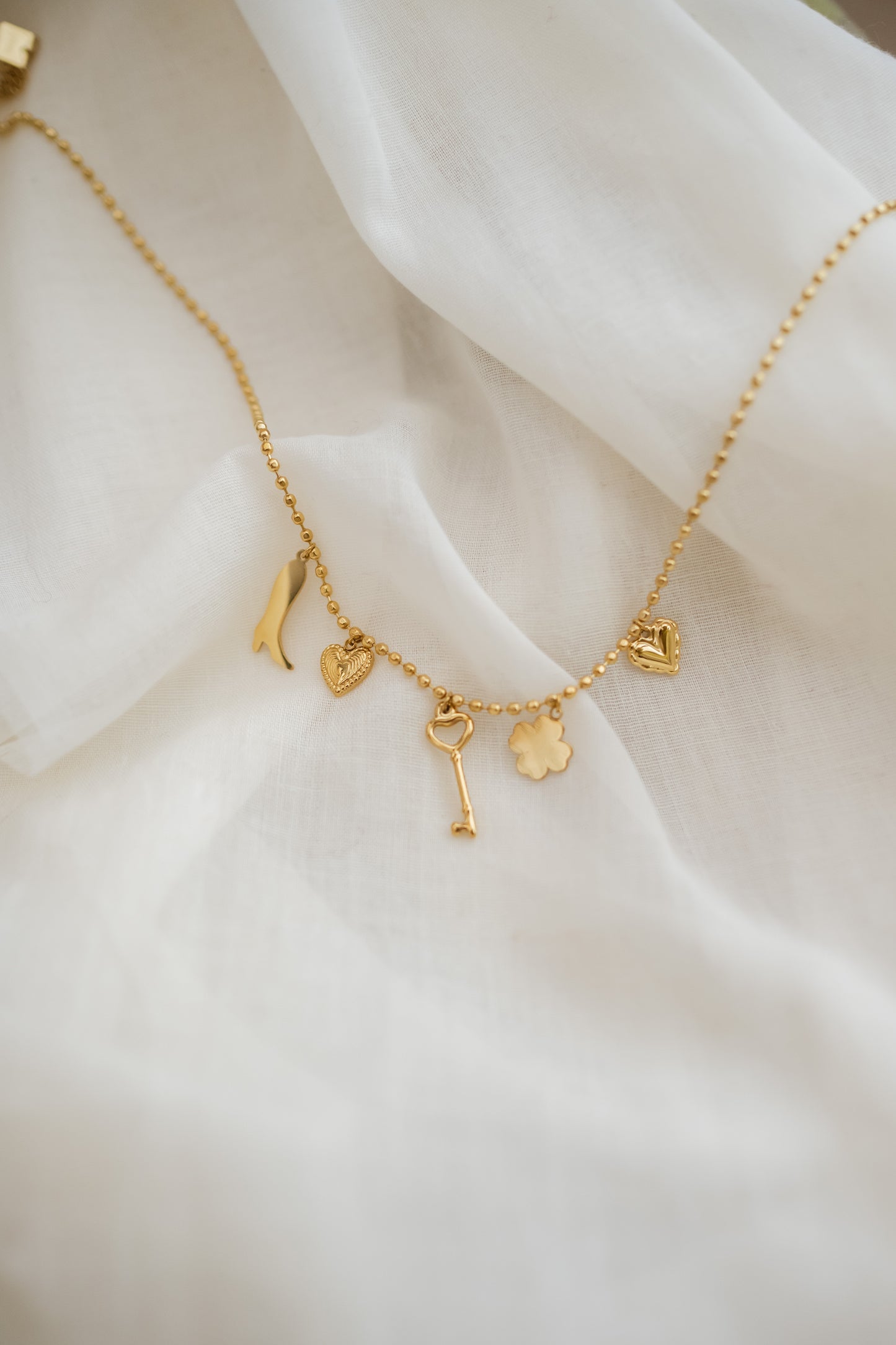 Golden Mani Necklace