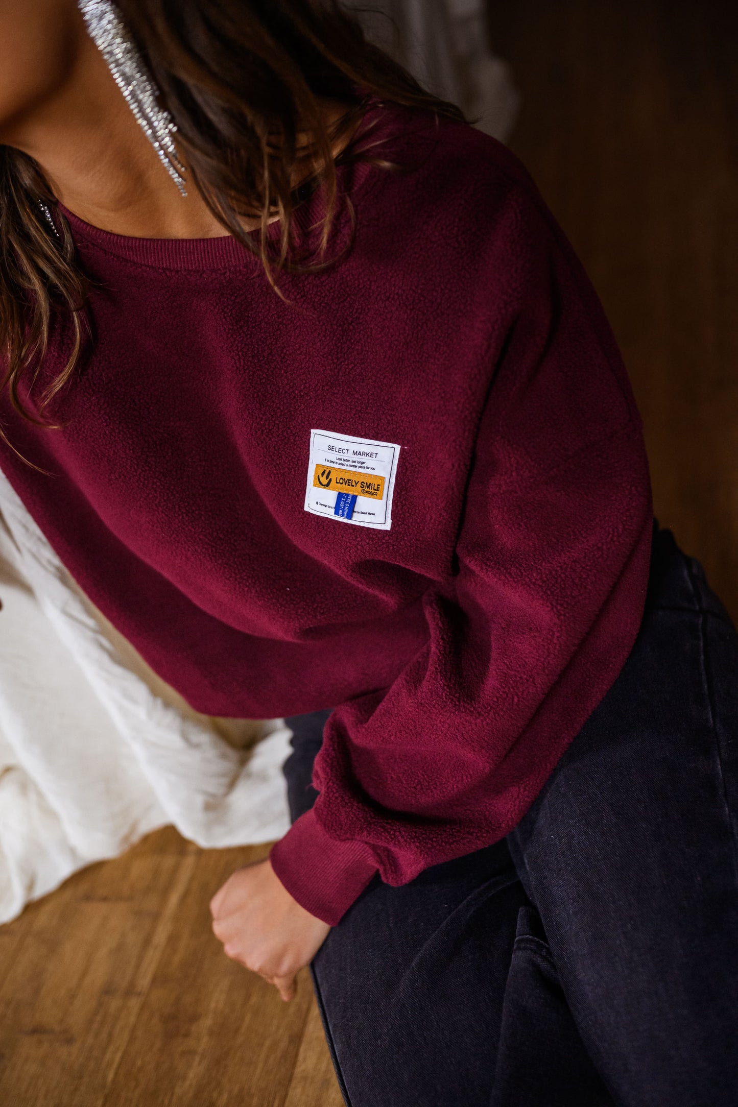 Burgundy Gaella Sweater