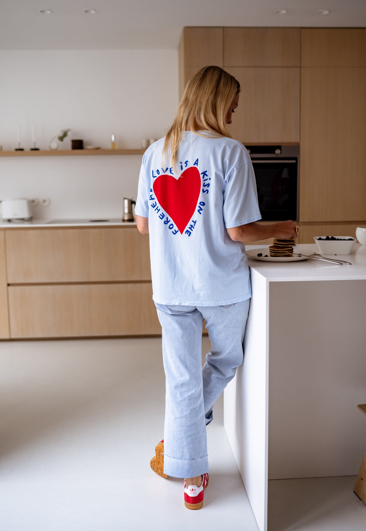 Sky Blue Mona T-Shirt