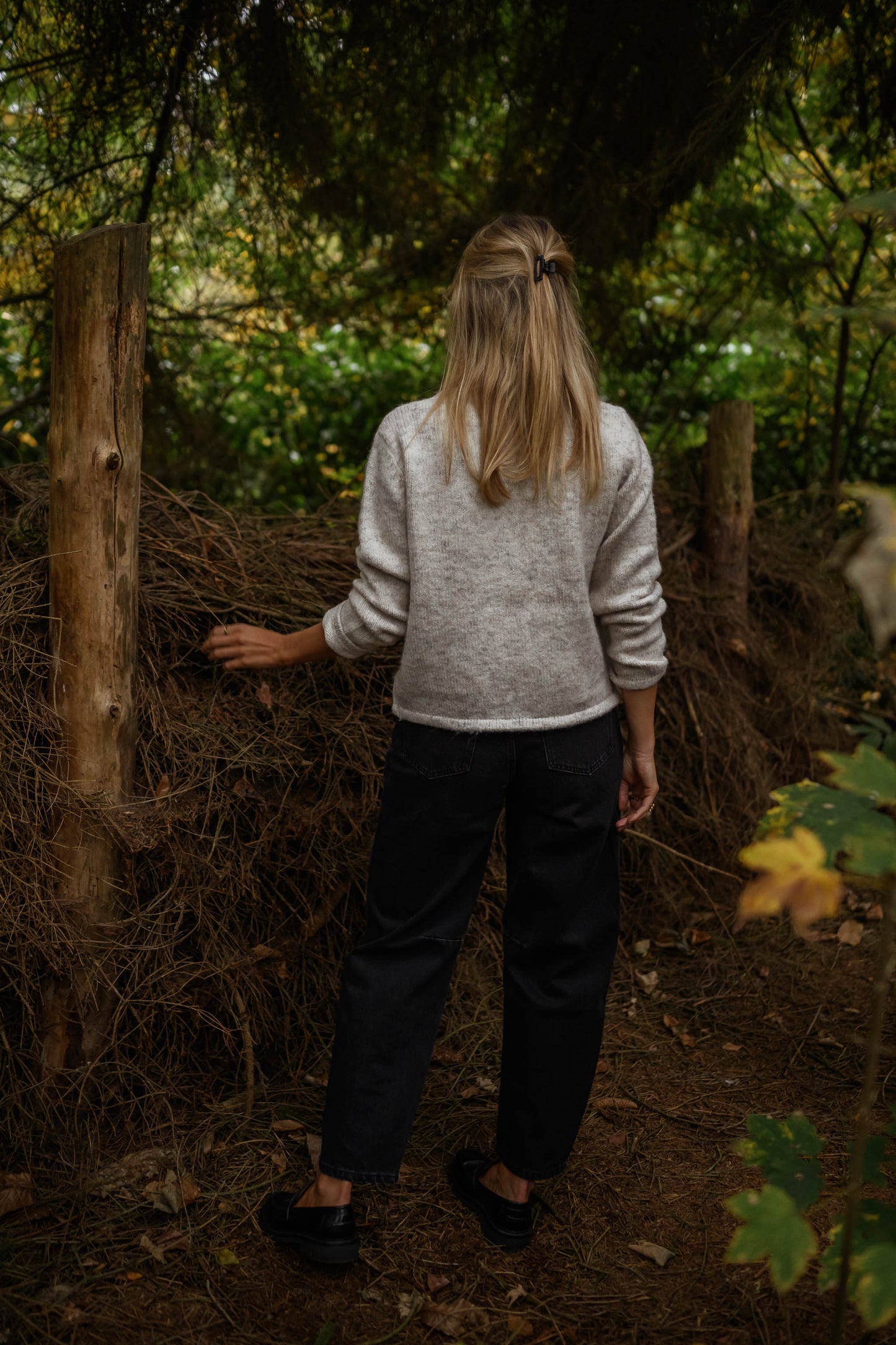 Beige Milene Cardigan