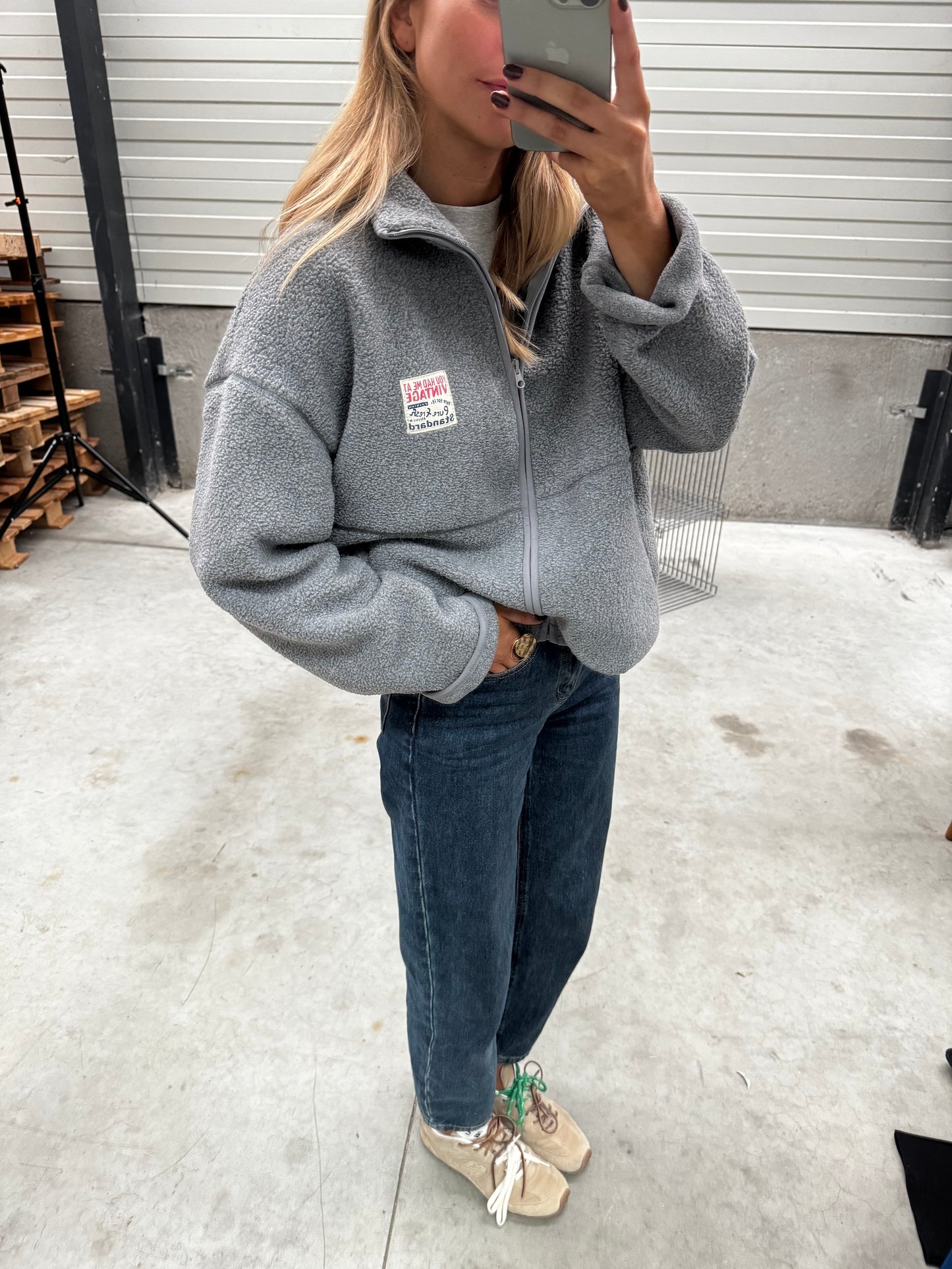 Grey Sevan Fleece Jacket