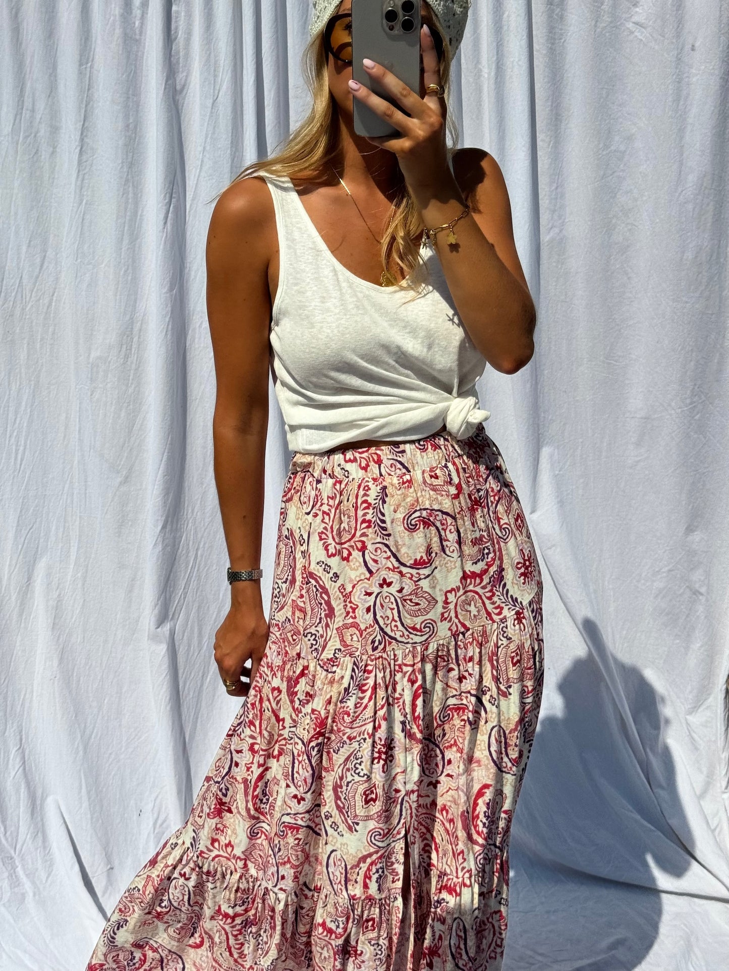 Patterned Sharon Skirt