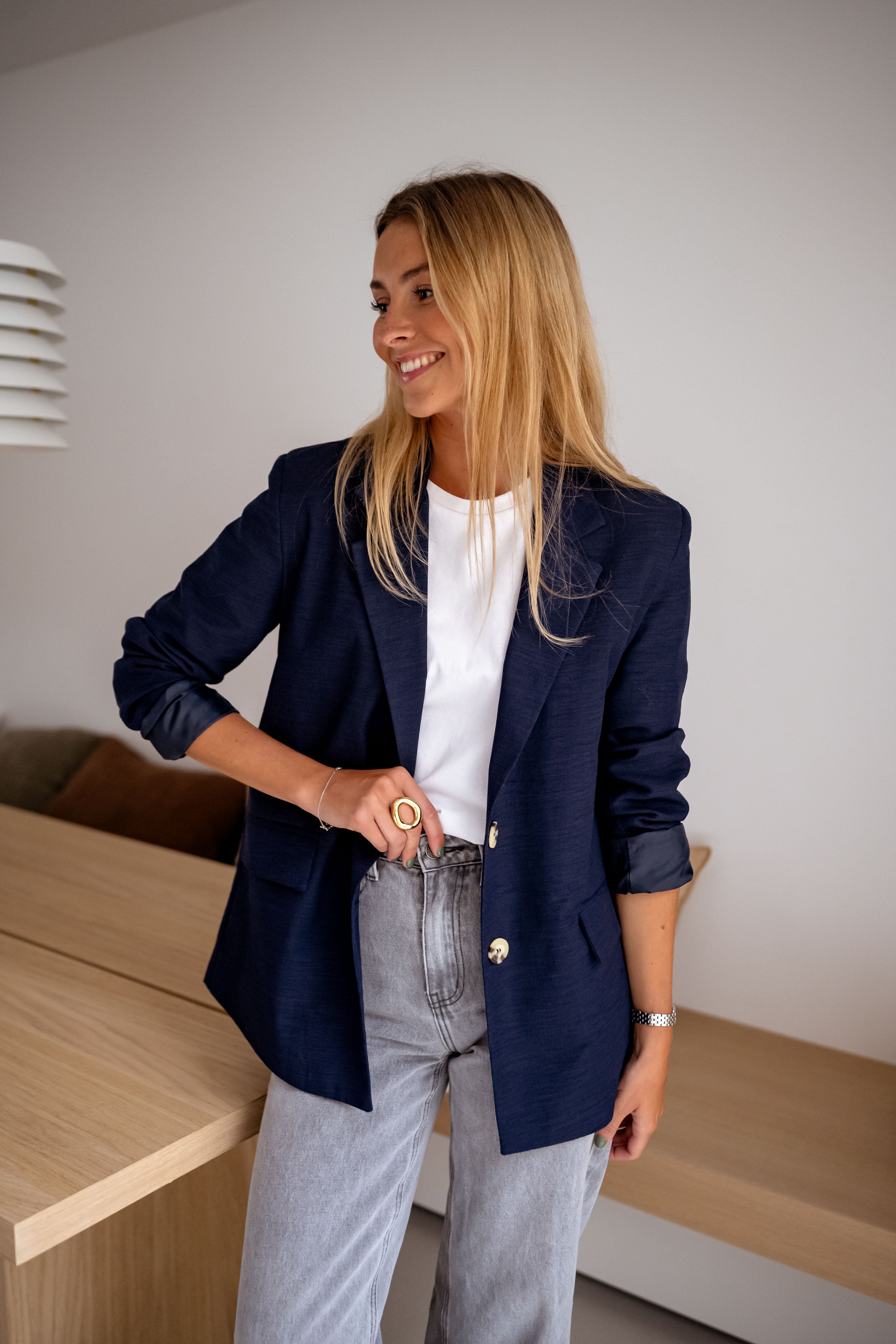 Blue Boss Blazer