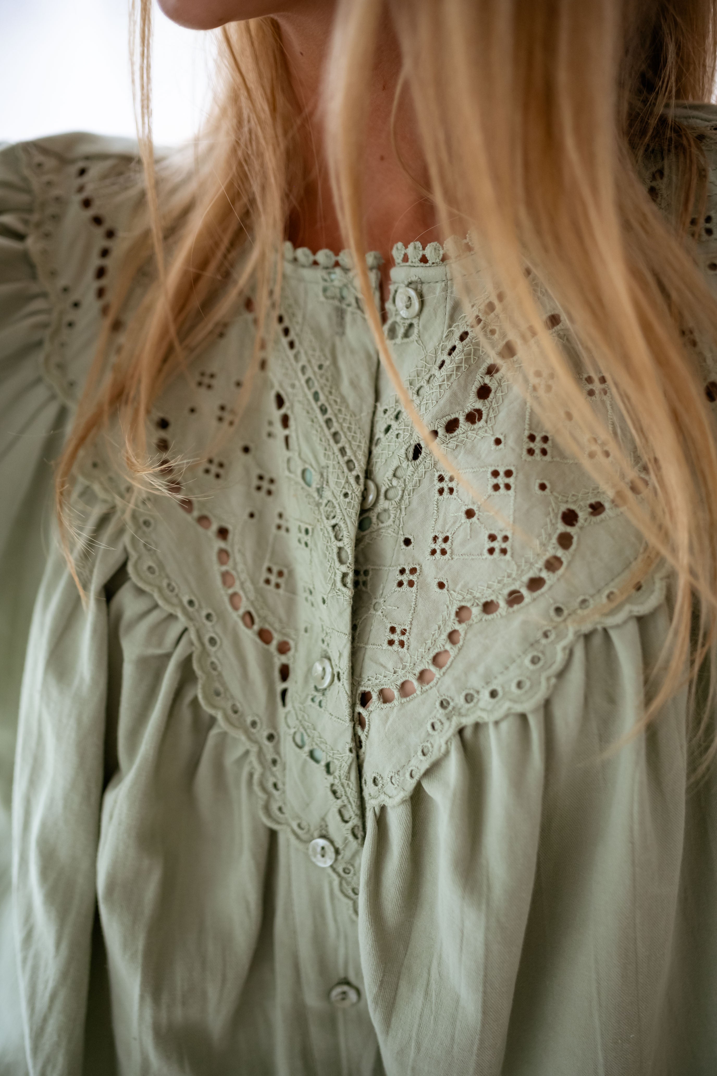 Khaki Fedo Blouse