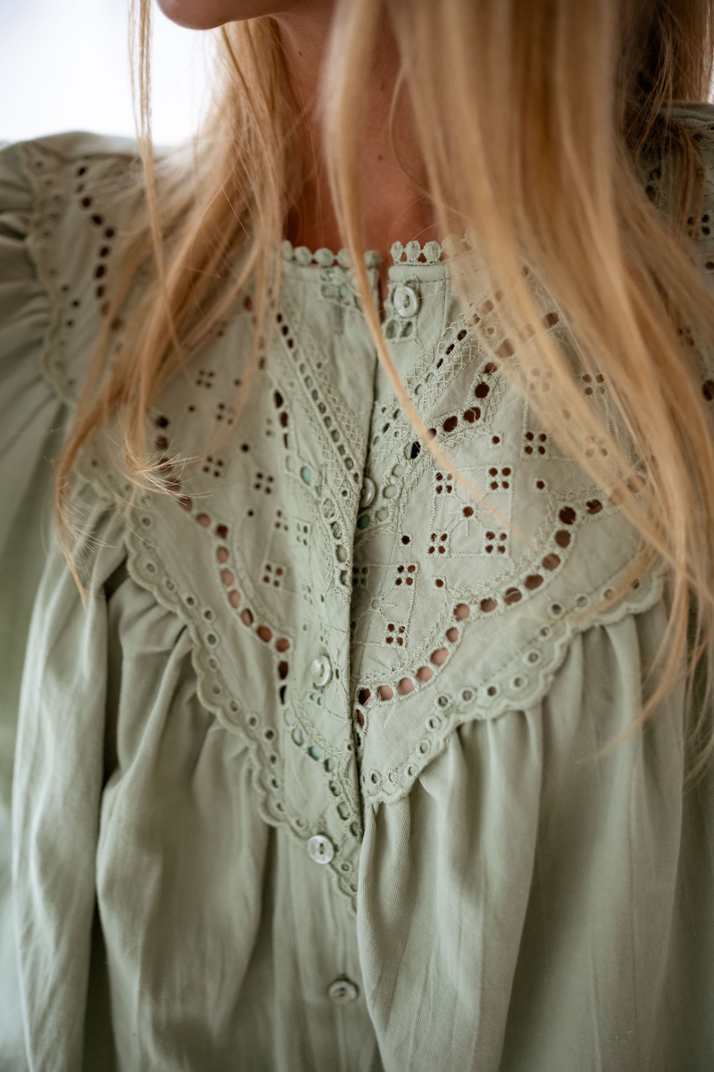 Khaki Fedo Blouse