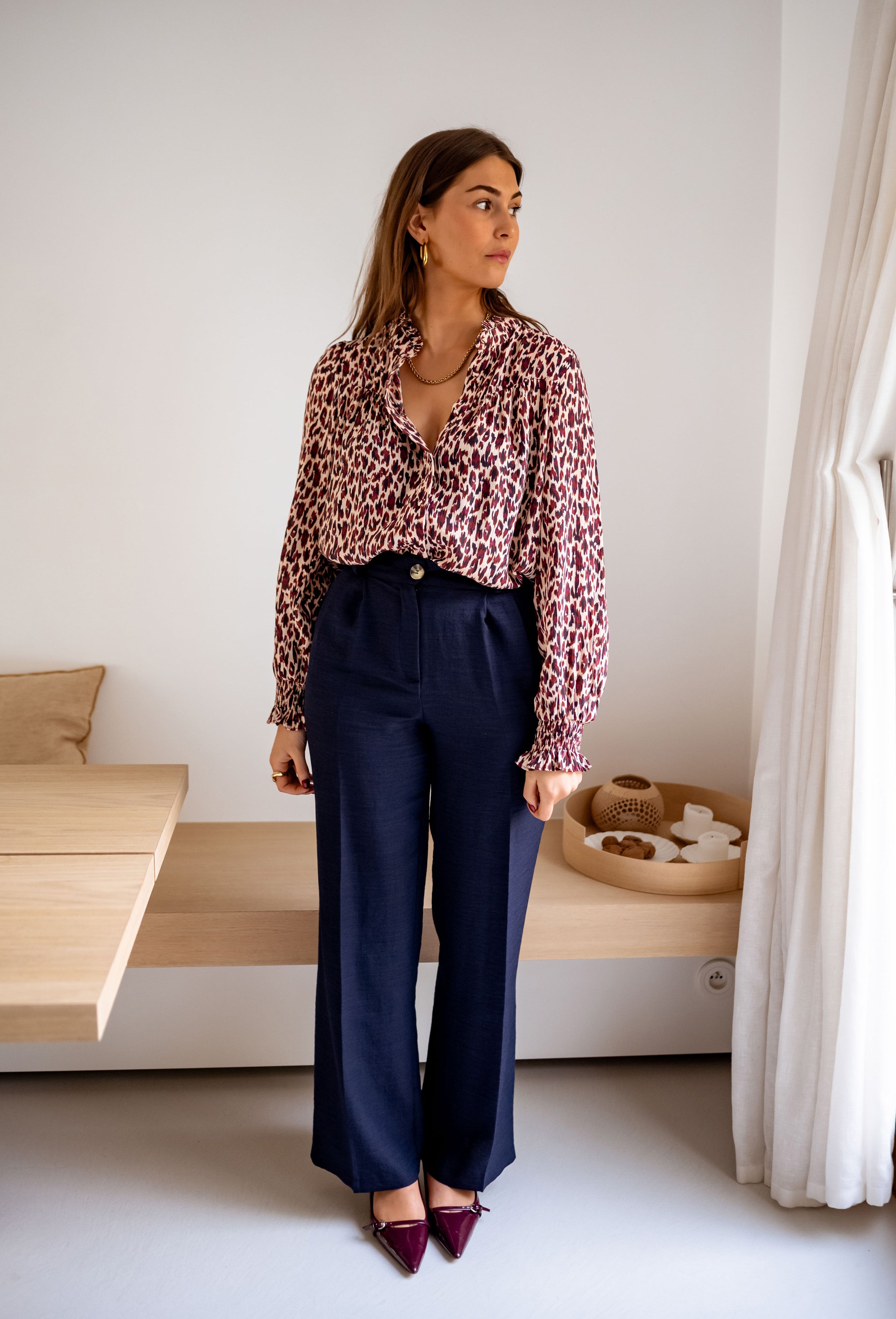 Patterned Malowa Blouse