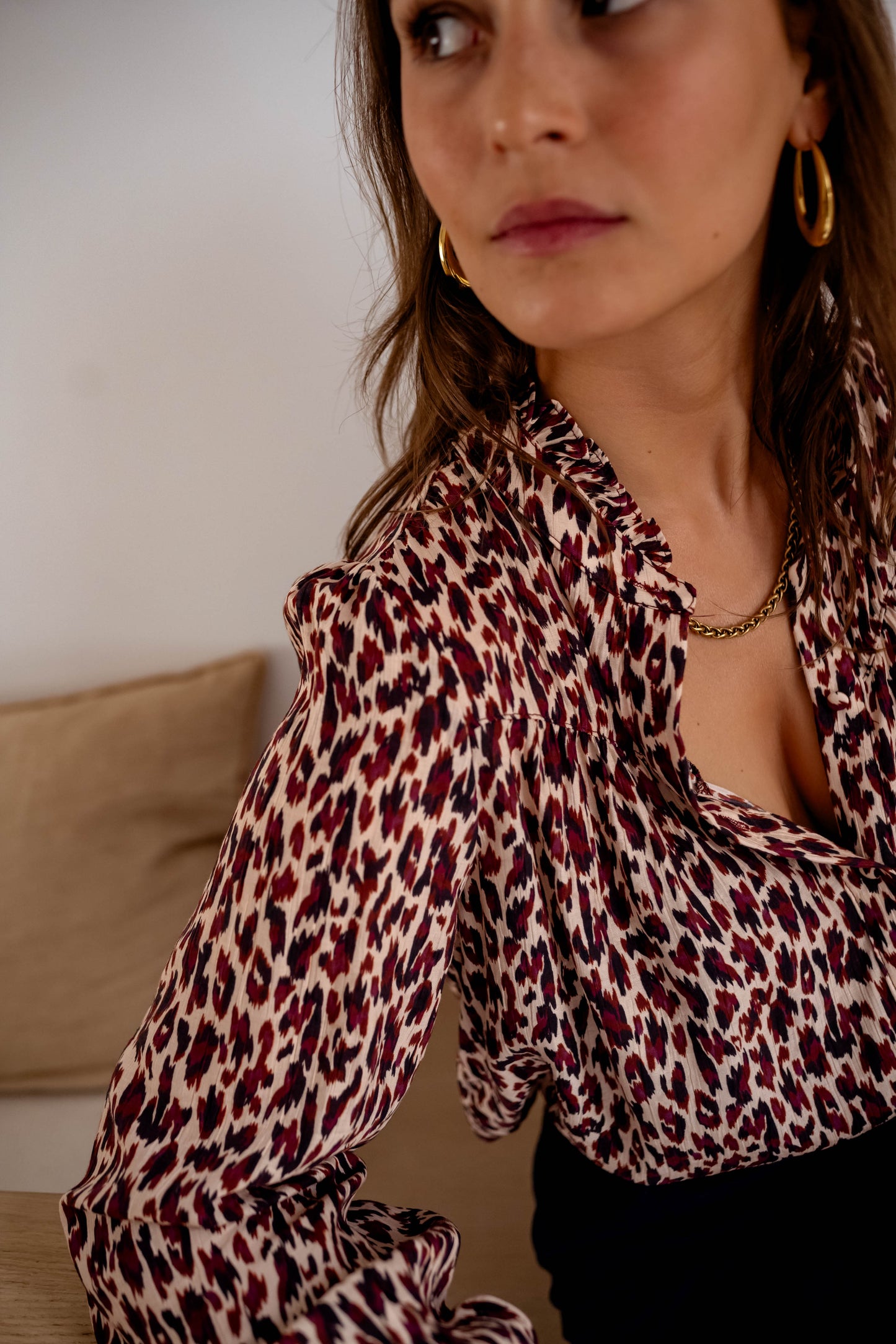 Patterned Malowa Blouse