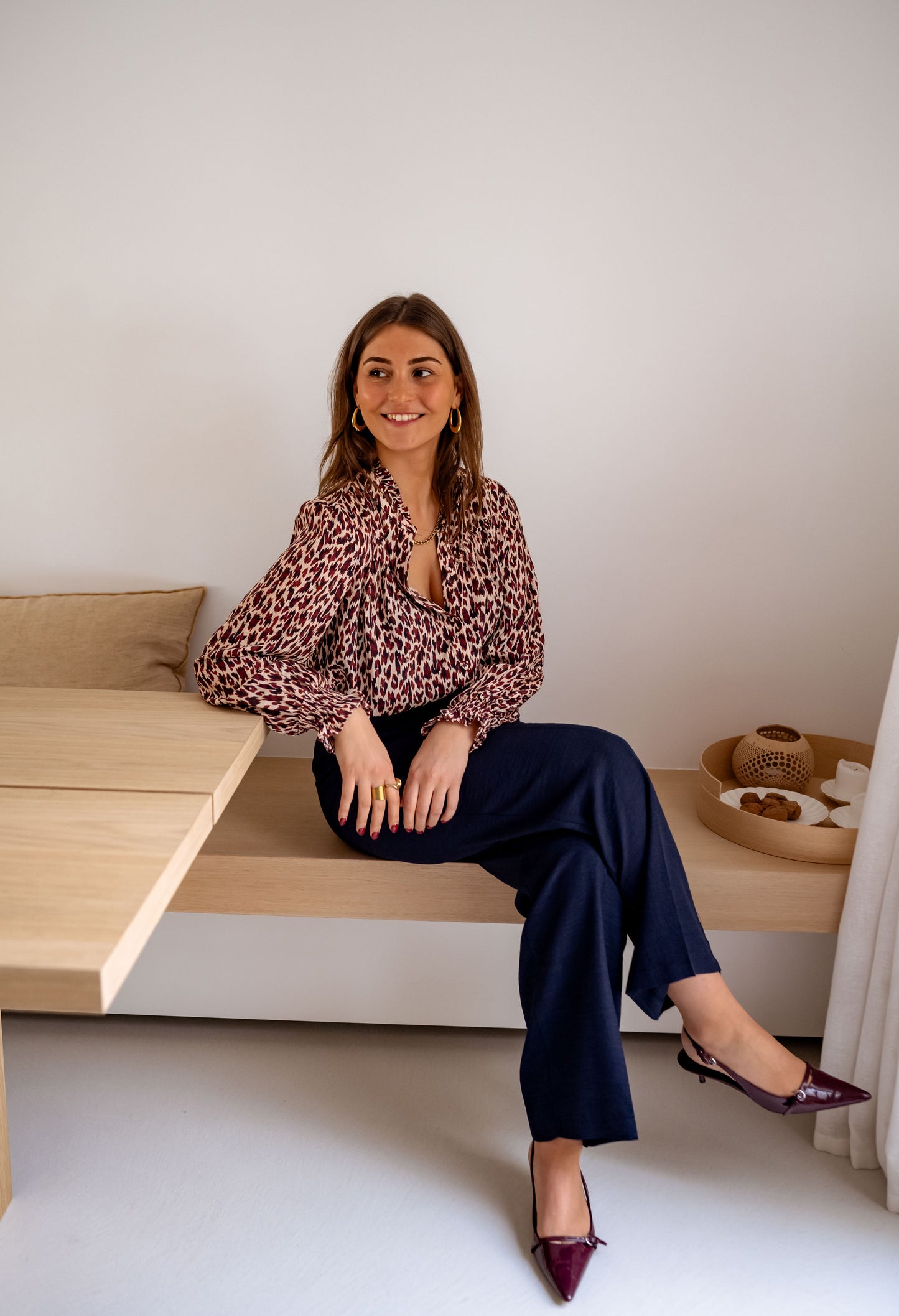 Patterned Malowa Blouse