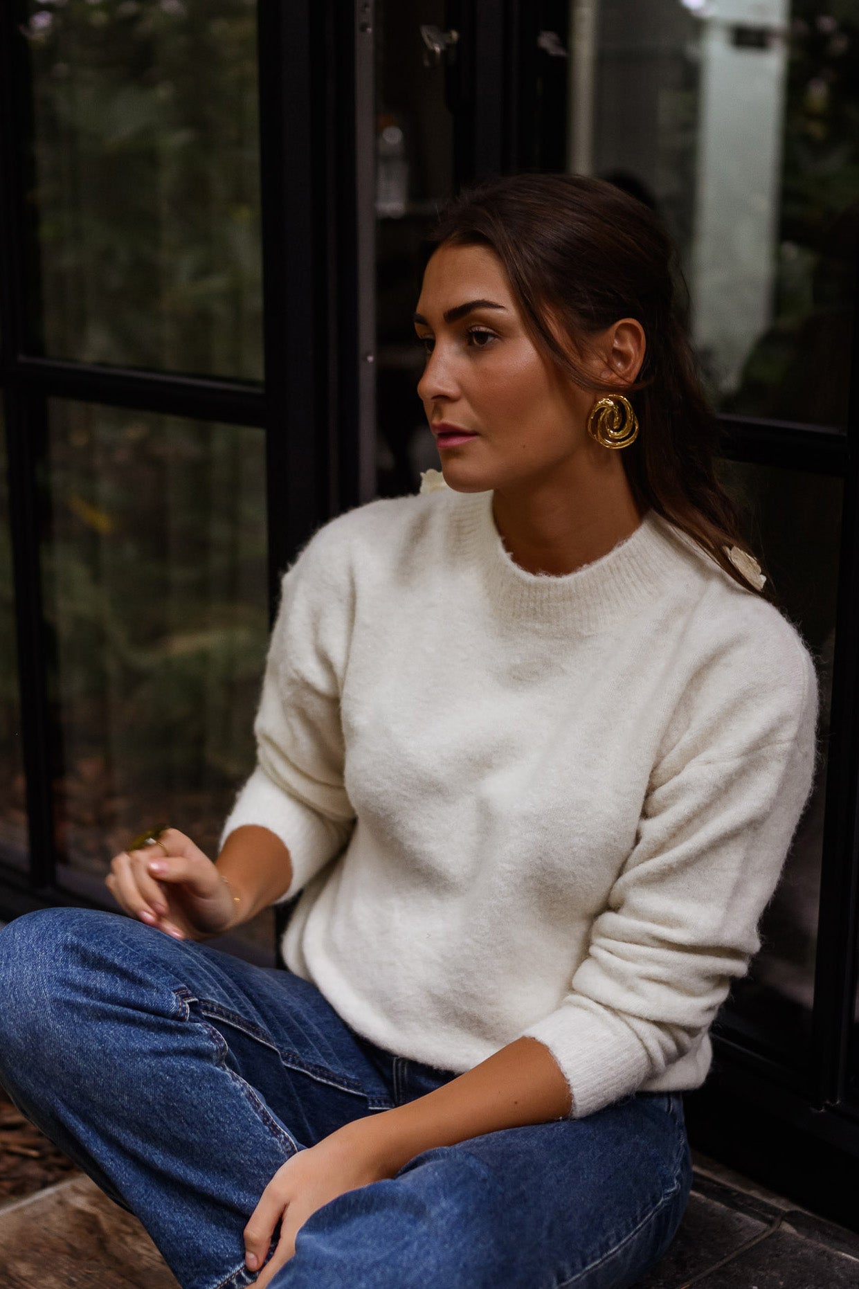 Golden Philo Earrings