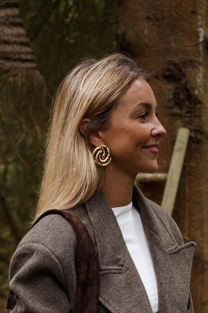 Golden Philo Earrings