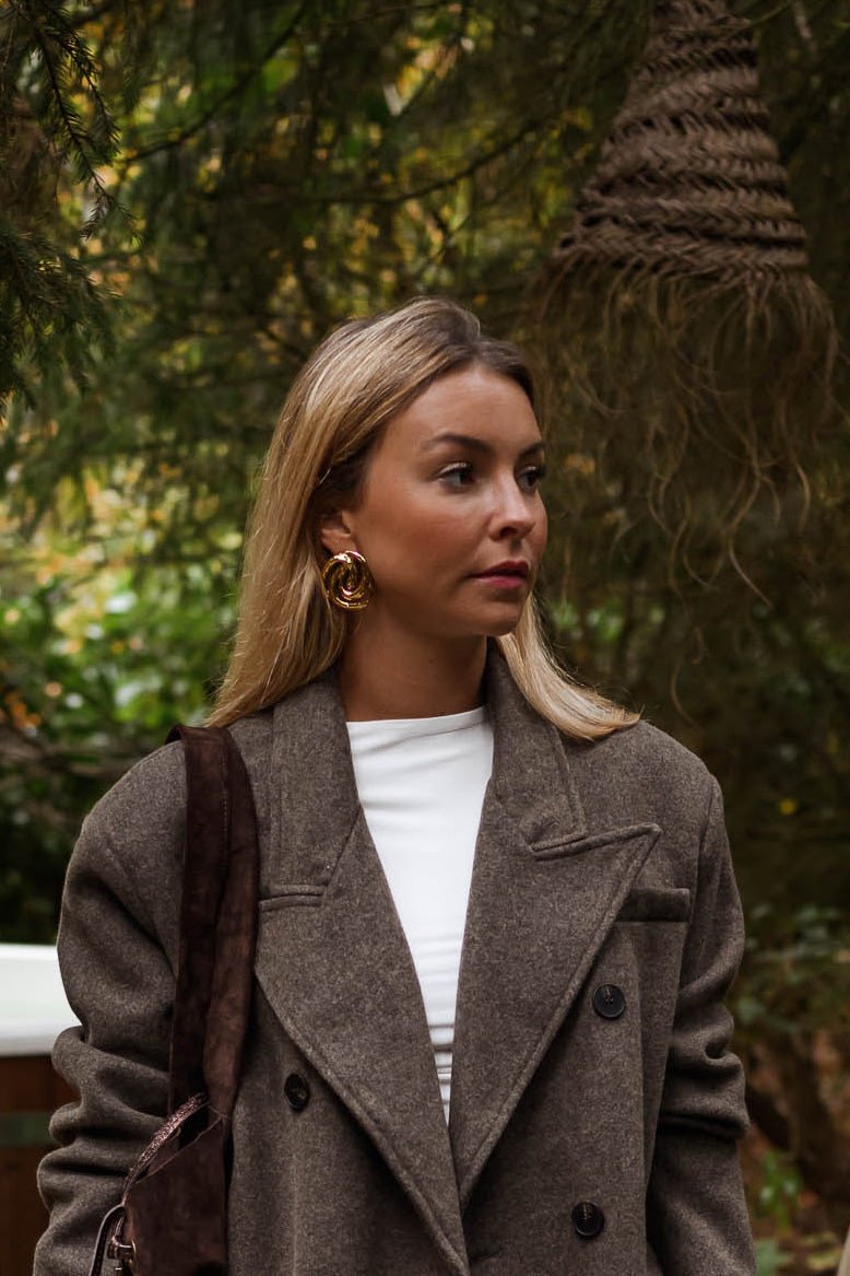 Golden Philo Earrings