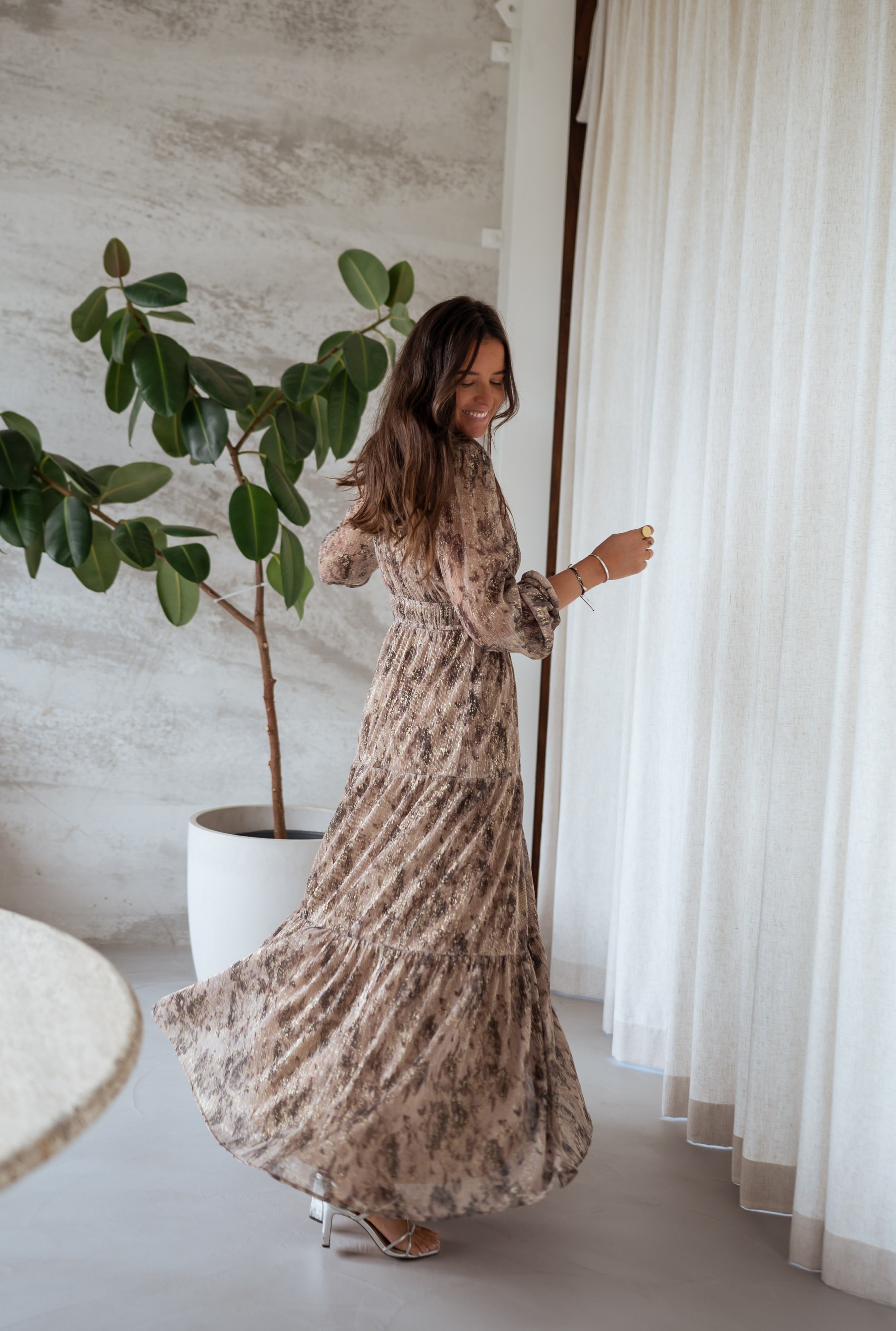 Patterned Kany Dress