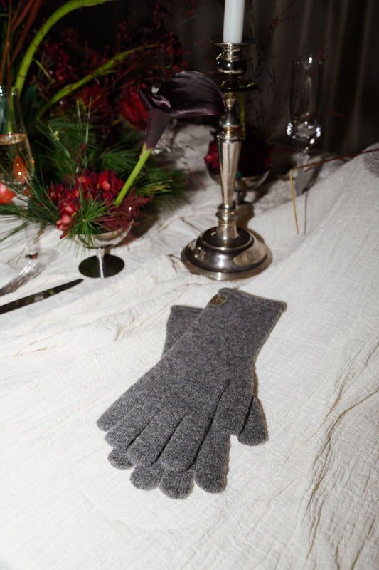 Grey Laury Gloves