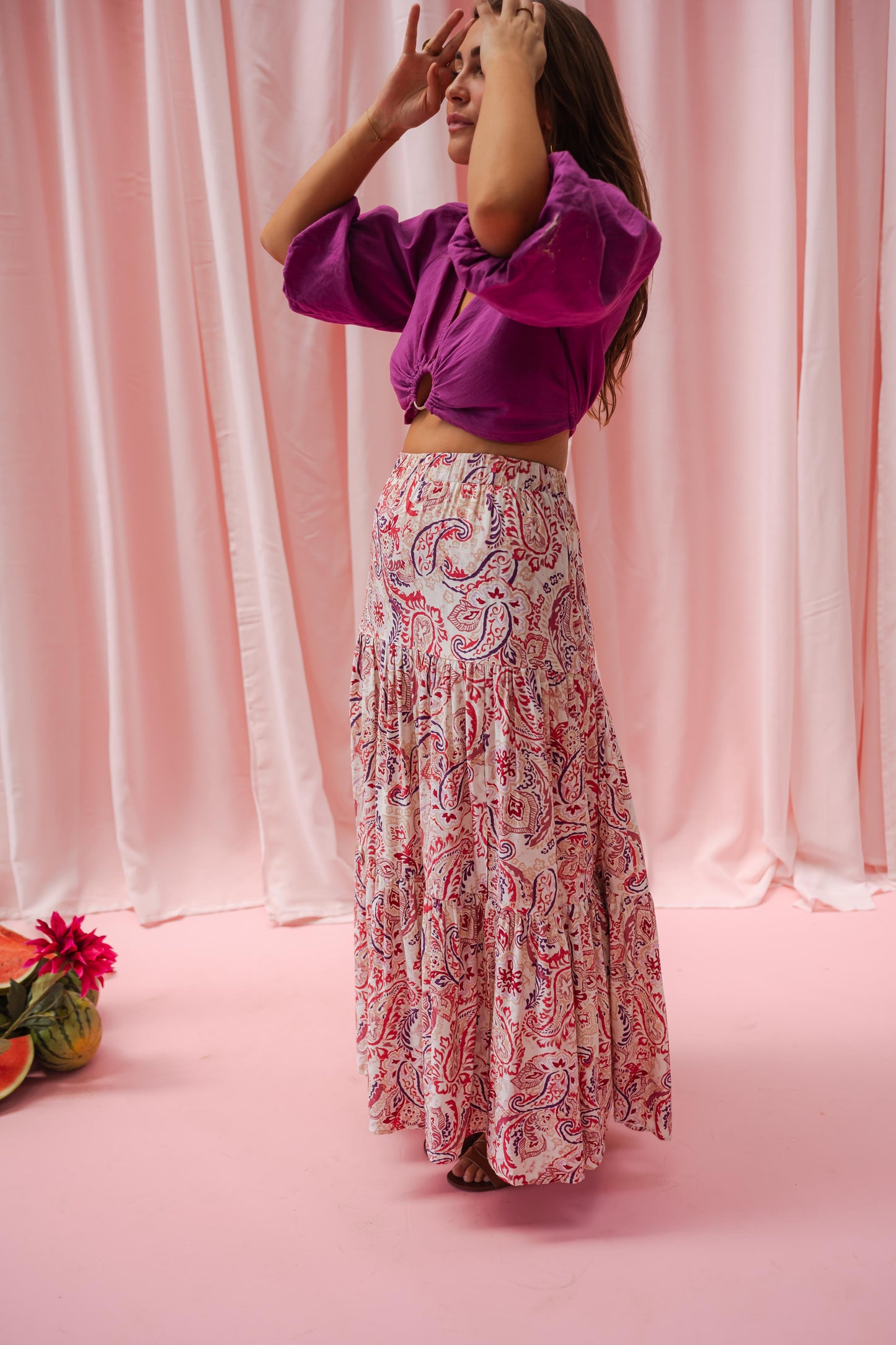 Patterned Sharon Skirt