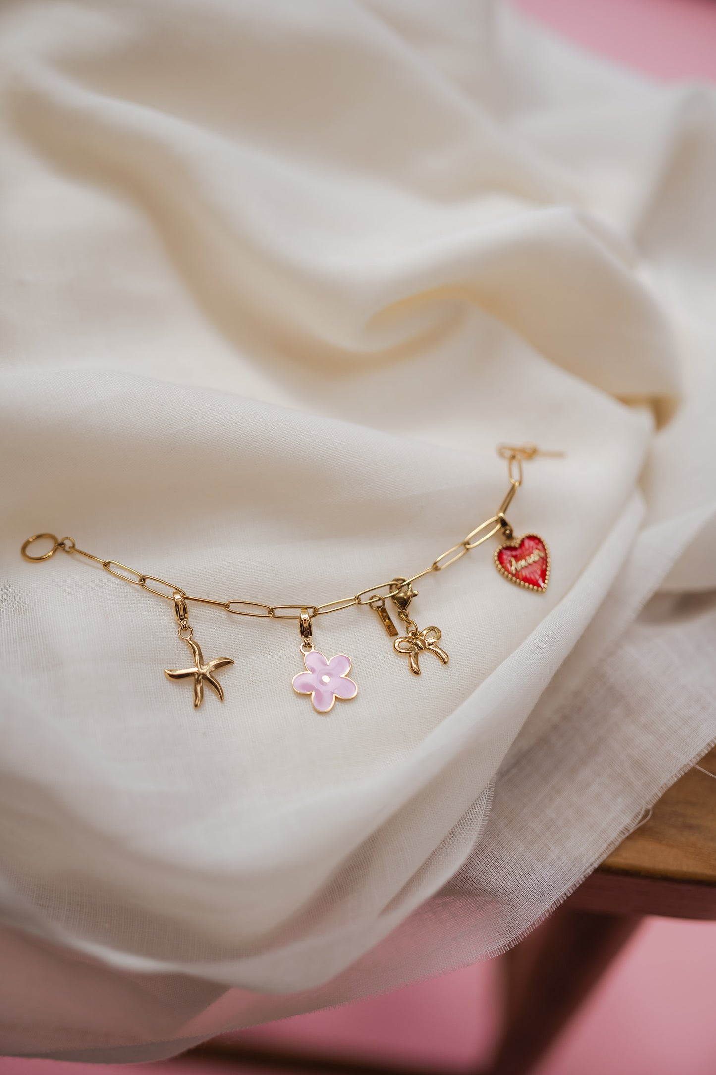 Golden Starfish Pendant