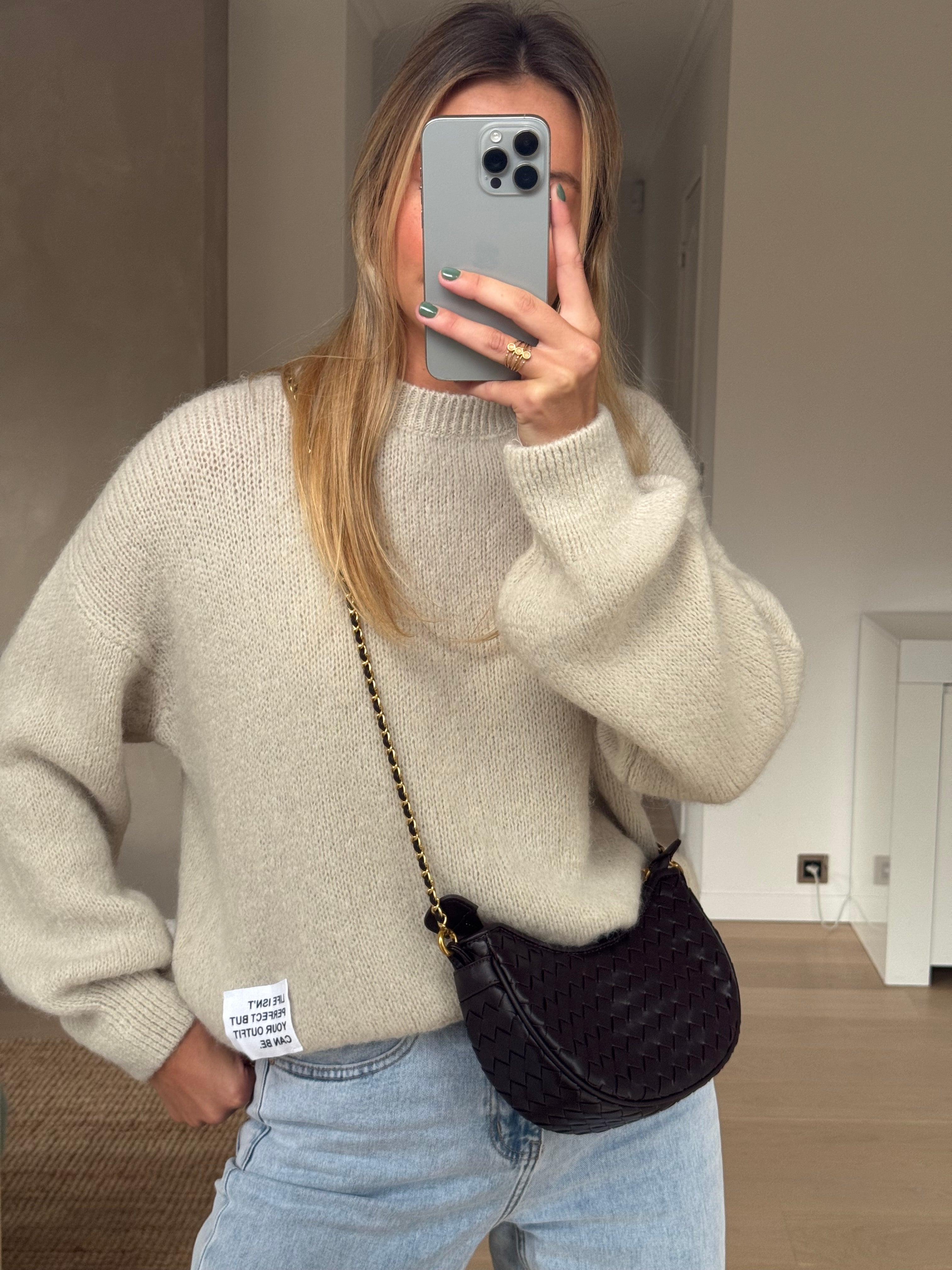 Beige Life Sweater