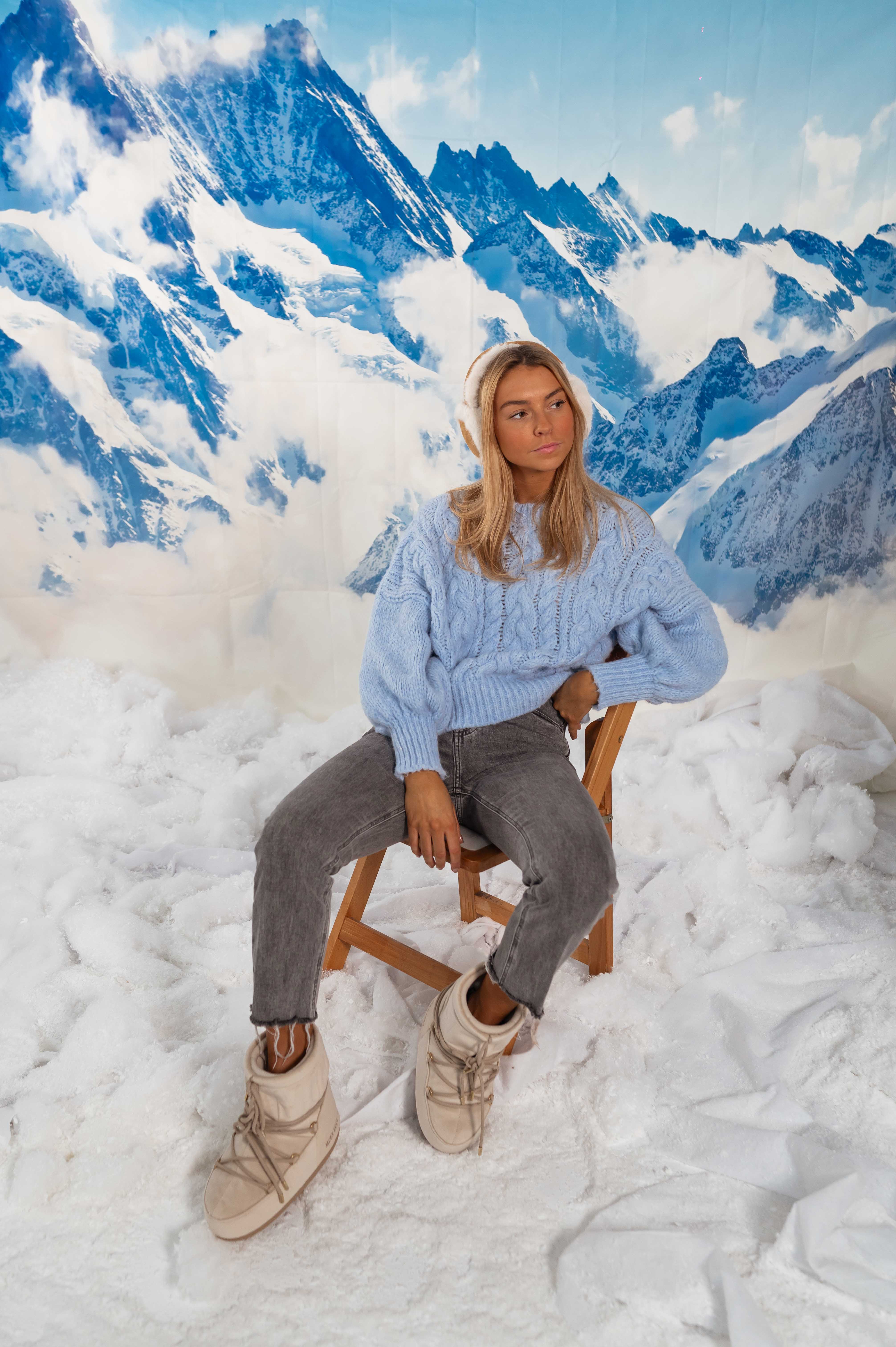 Sky Blue Alban Sweater