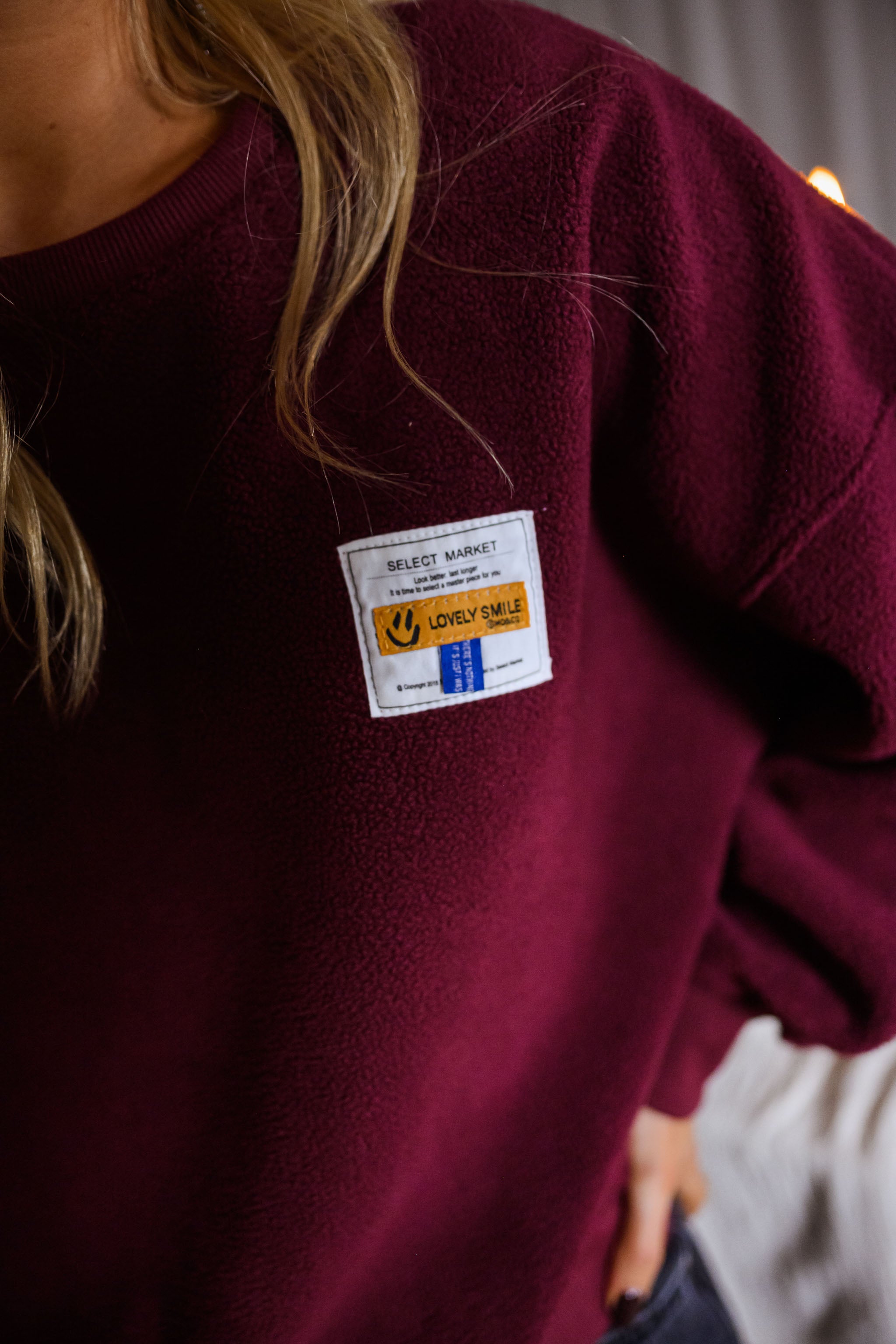 Burgundy Gaella Sweater