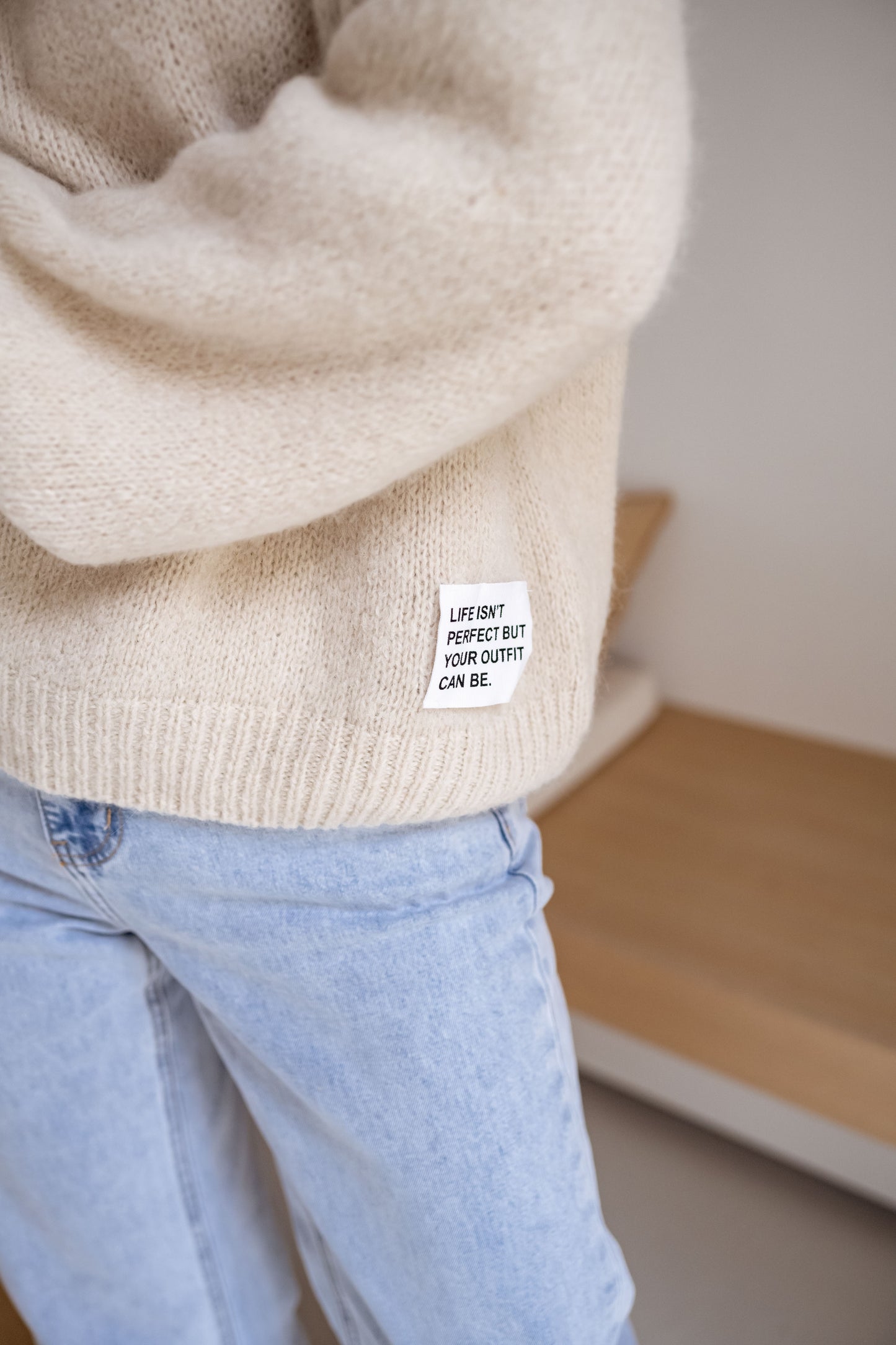Beige Life Sweater