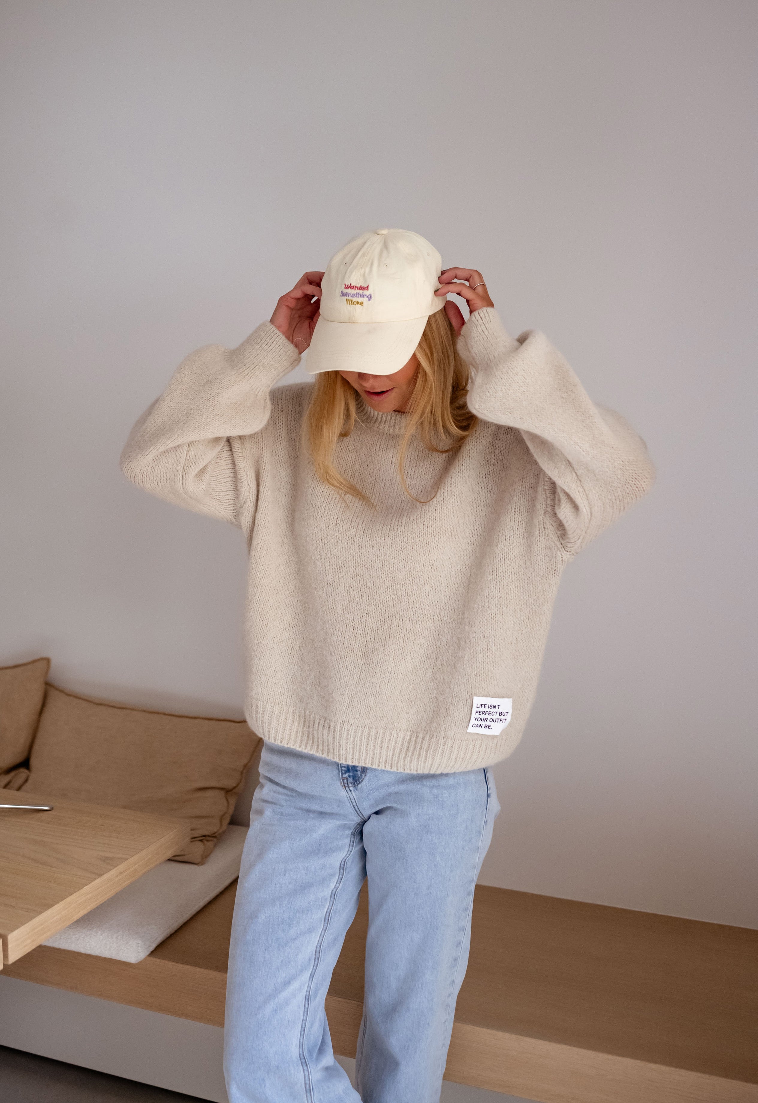 Beige Life Sweater