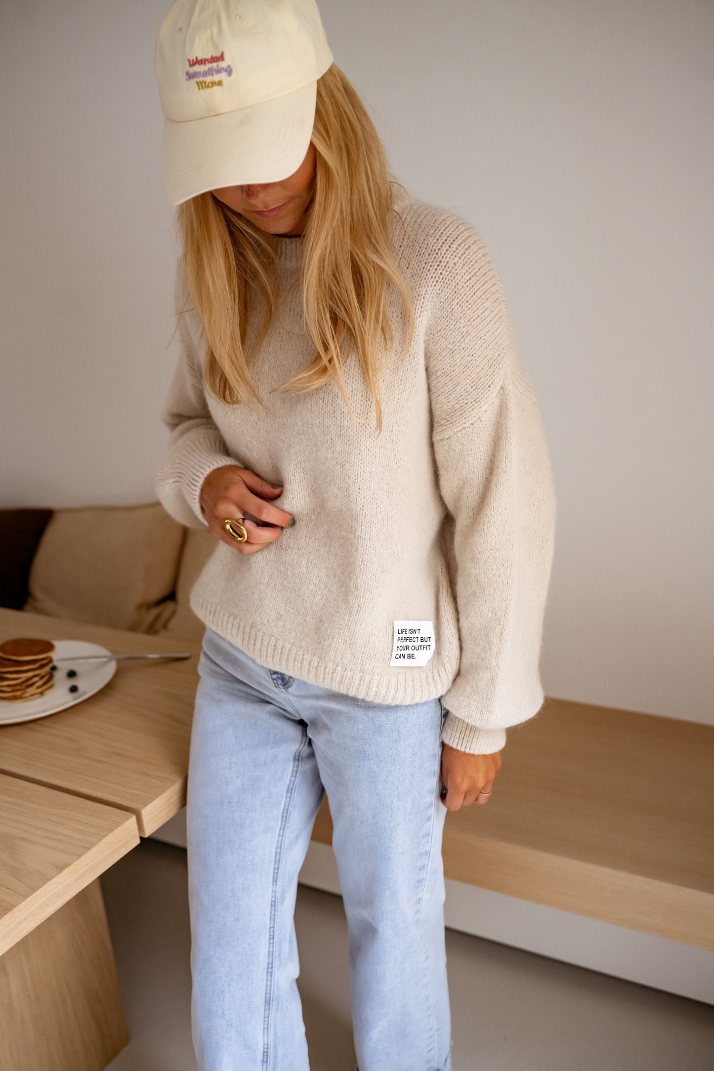 Beige Life Sweater