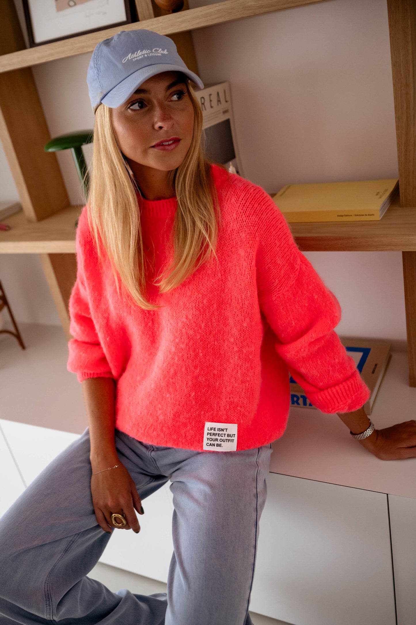 Coral Life Sweater