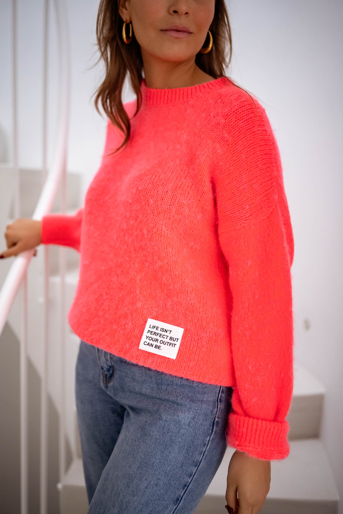 Coral Life Sweater
