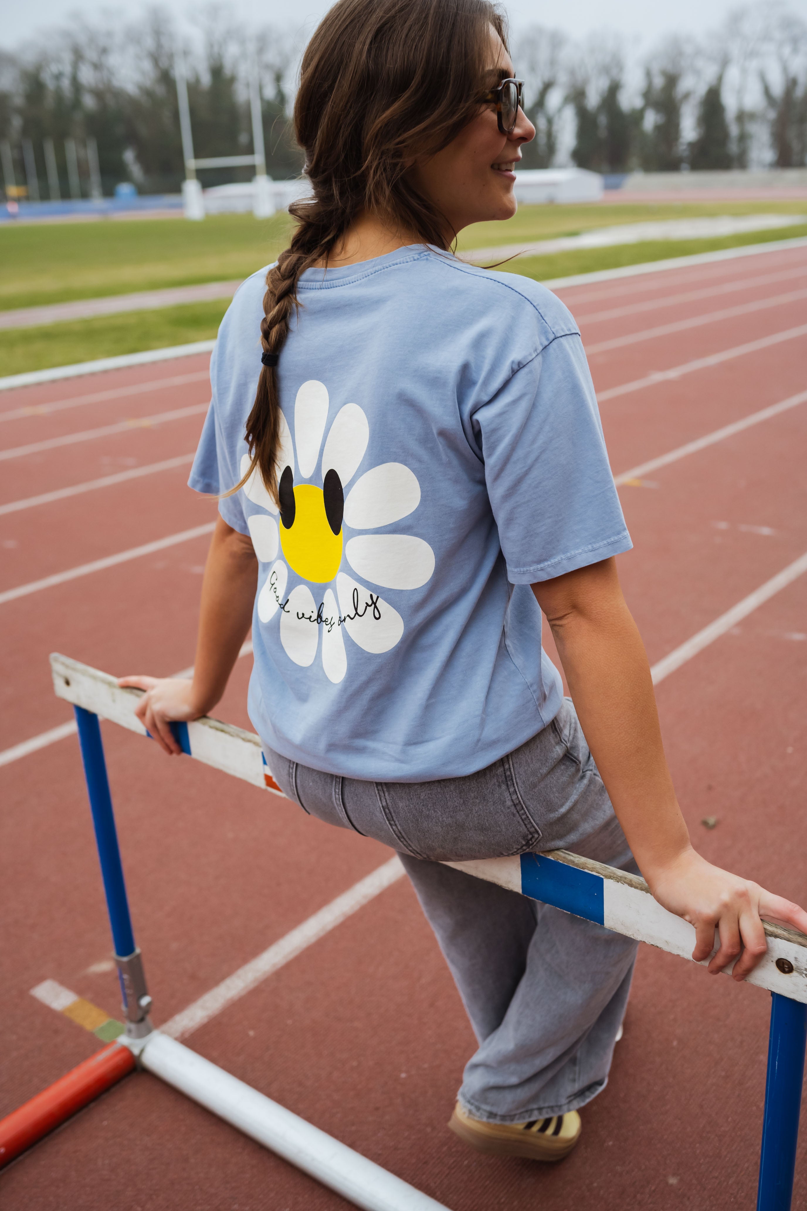 Sky Blue Marguerite T-Shirt