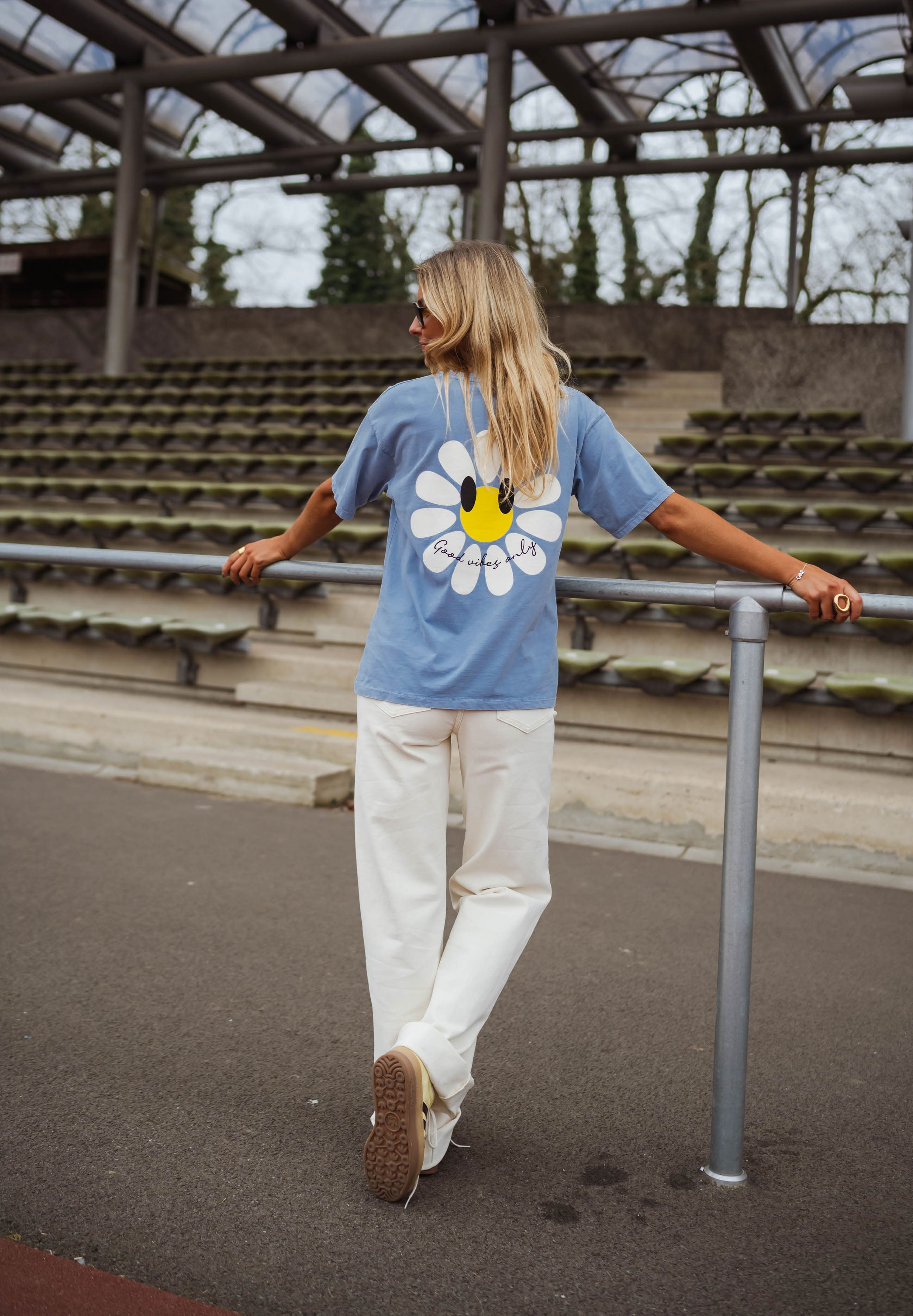 Sky Blue Marguerite T-Shirt
