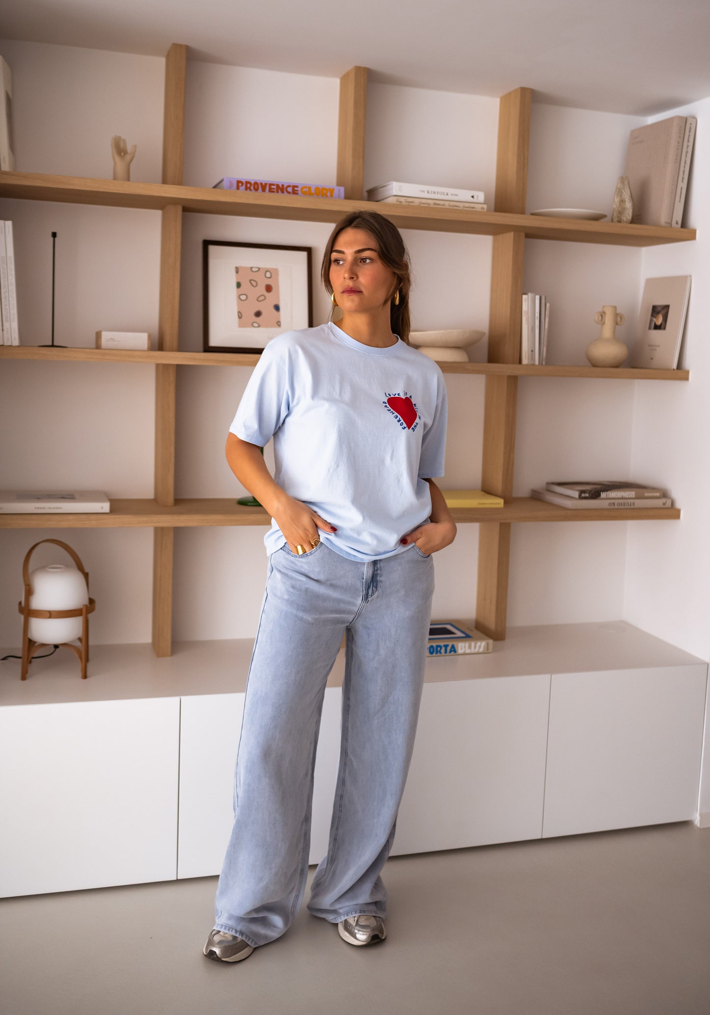 Sky Blue Mona T-Shirt