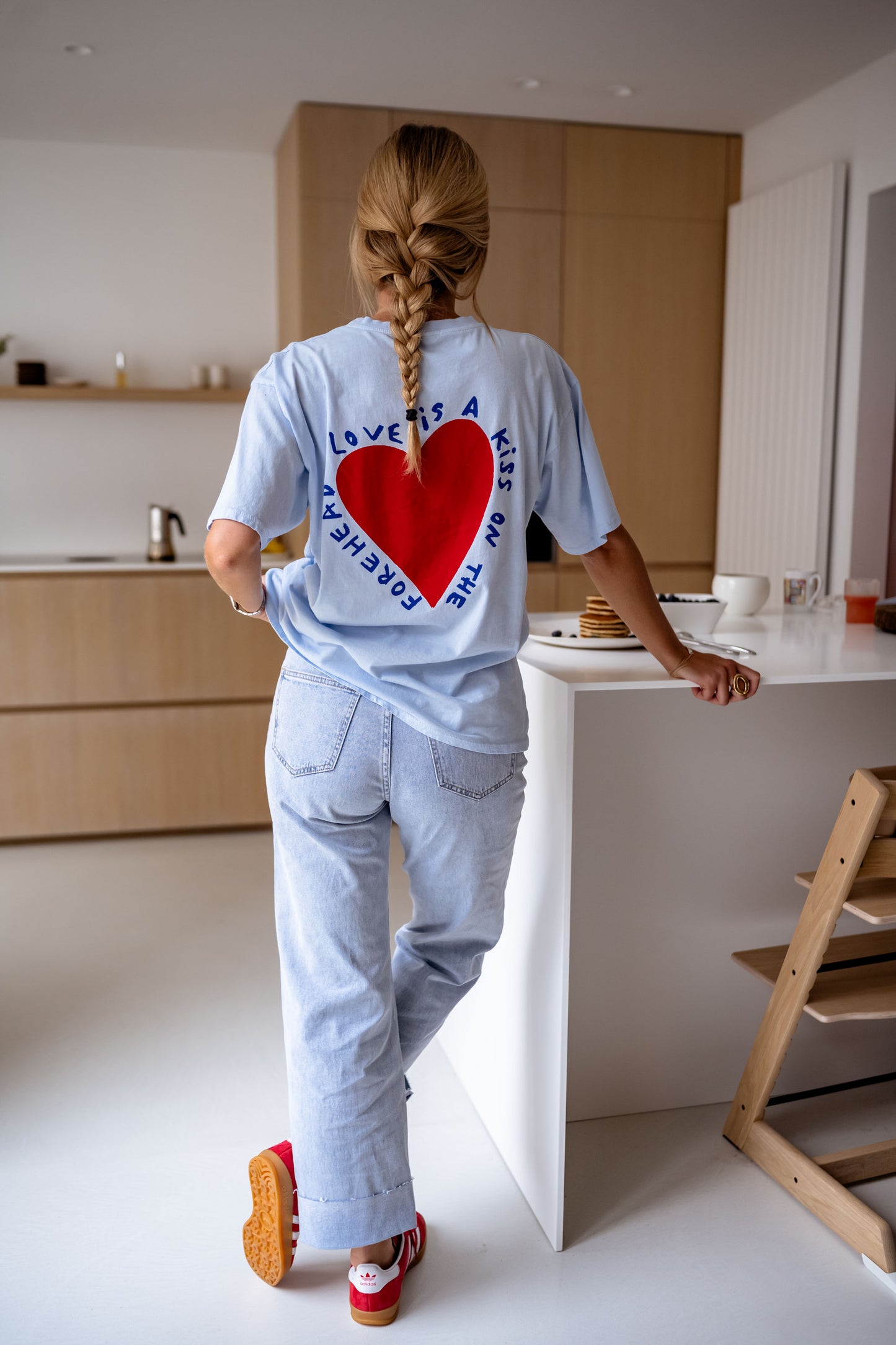 Sky Blue Mona T-Shirt