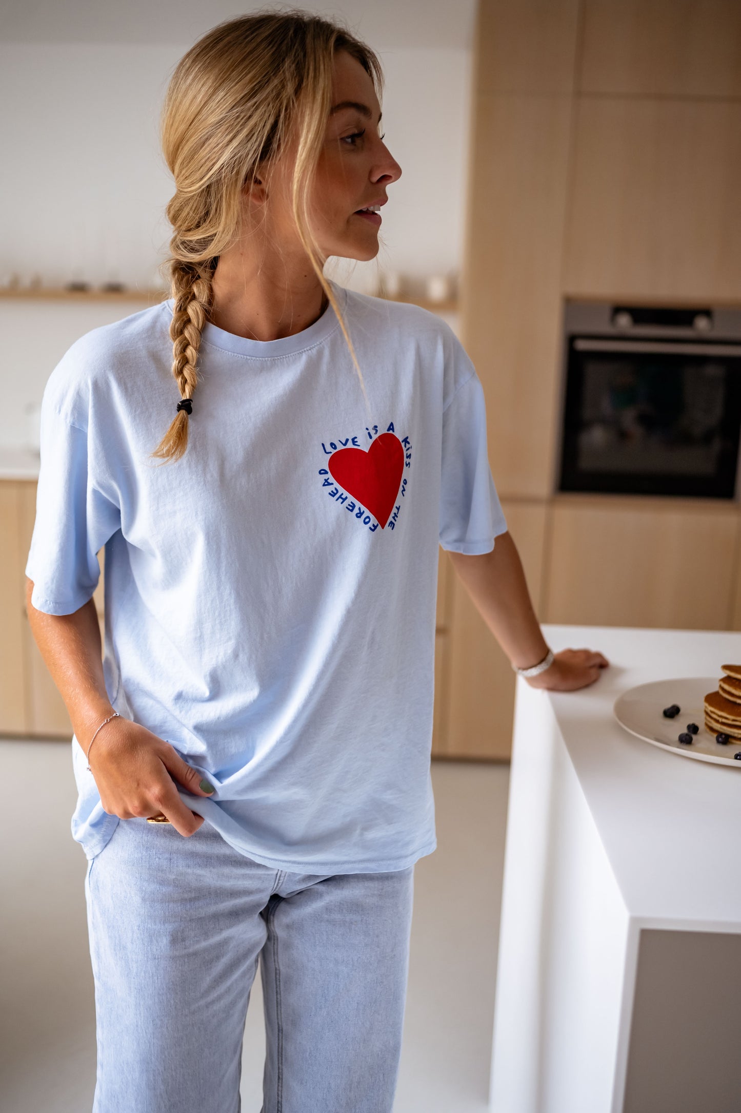 Sky Blue Mona T-Shirt