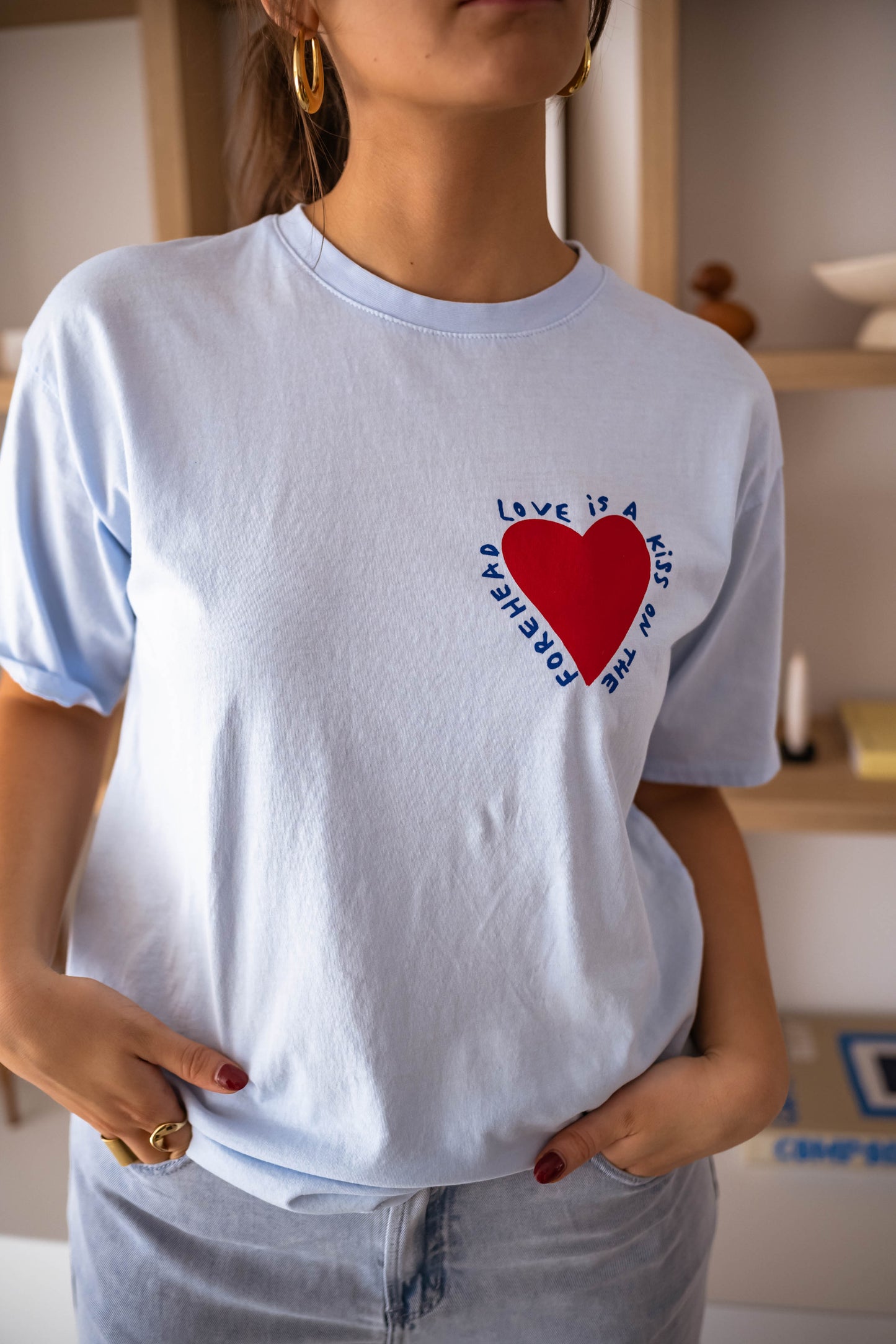 Sky Blue Mona T-Shirt