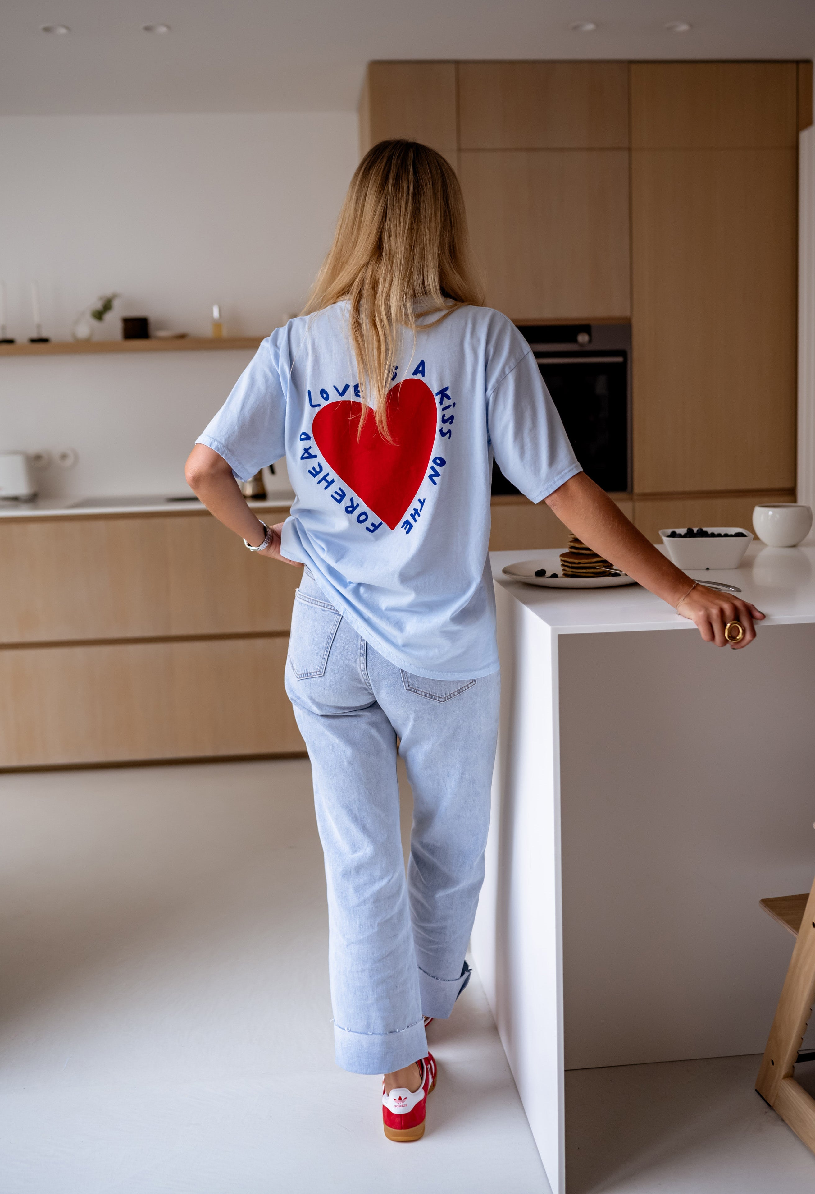 Sky Blue Mona T-Shirt