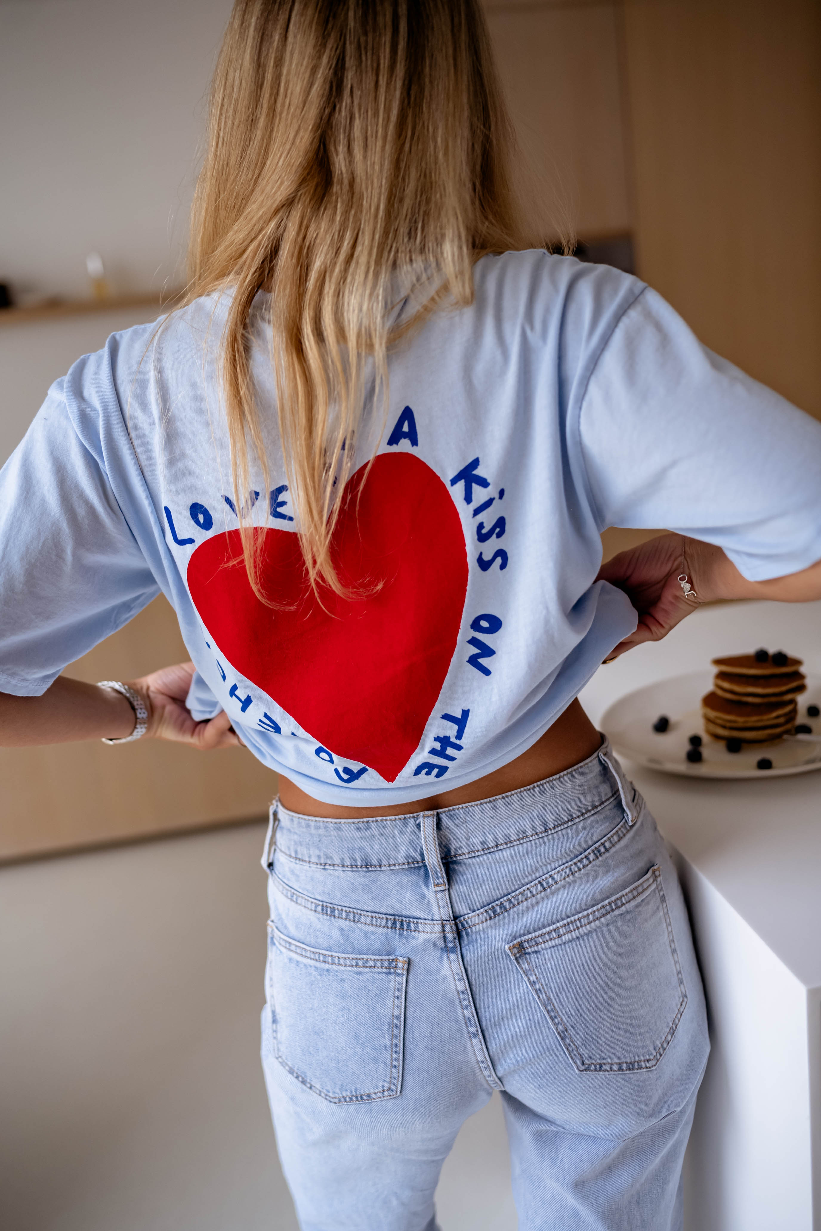 Sky Blue Mona T-Shirt