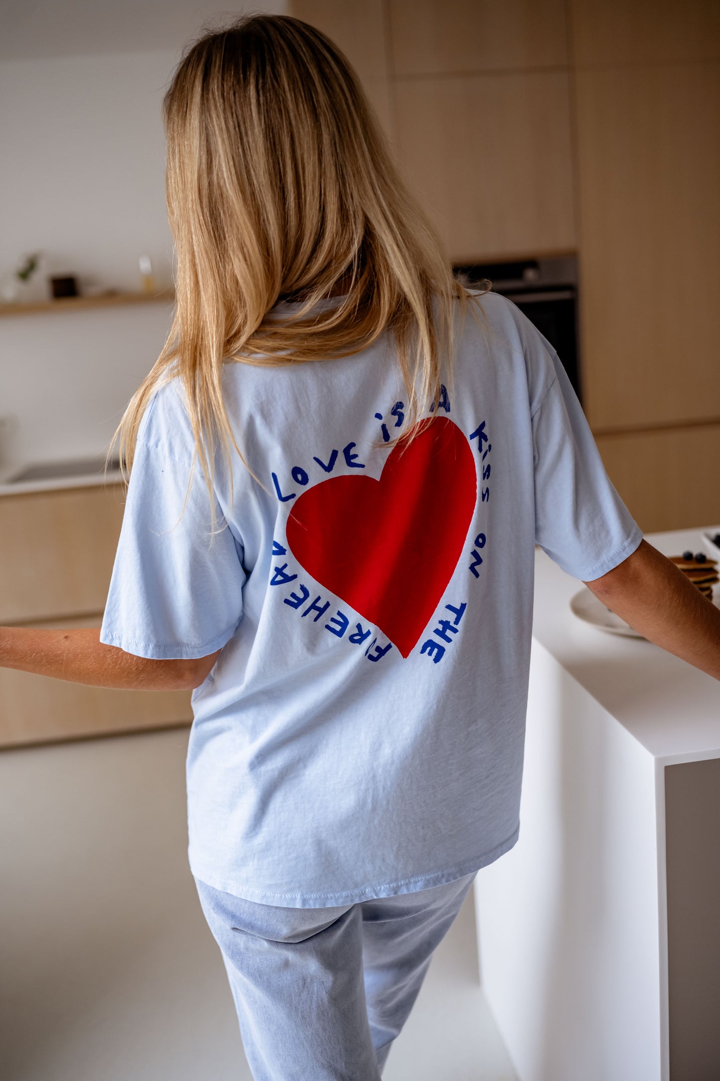 Sky Blue Mona T-Shirt