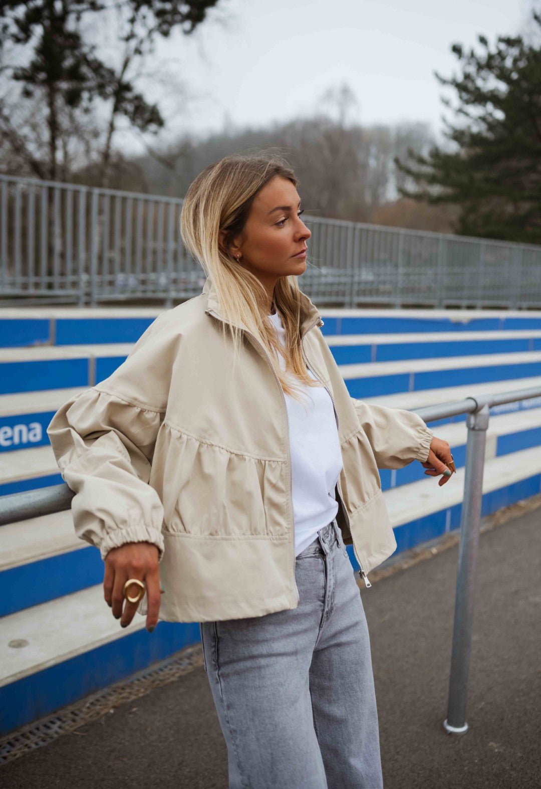 Beige Celma Jacket