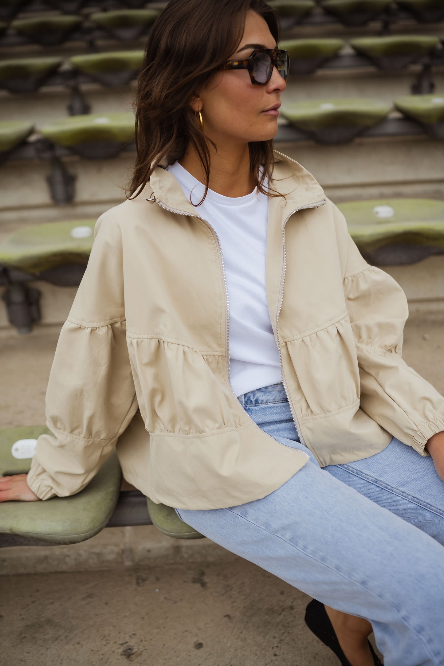Beige Celma Jacket