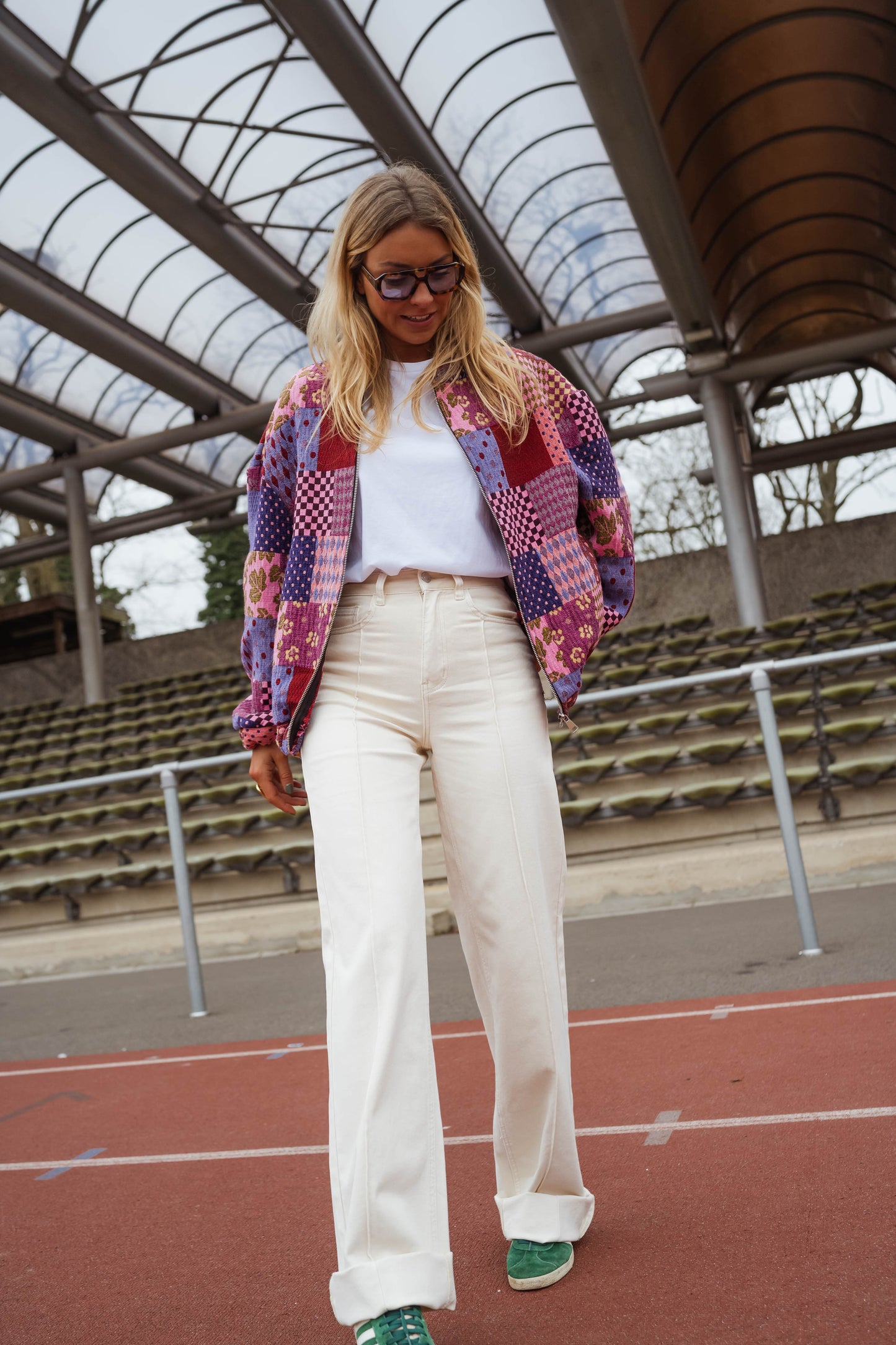 Patterned Kislon Jacket