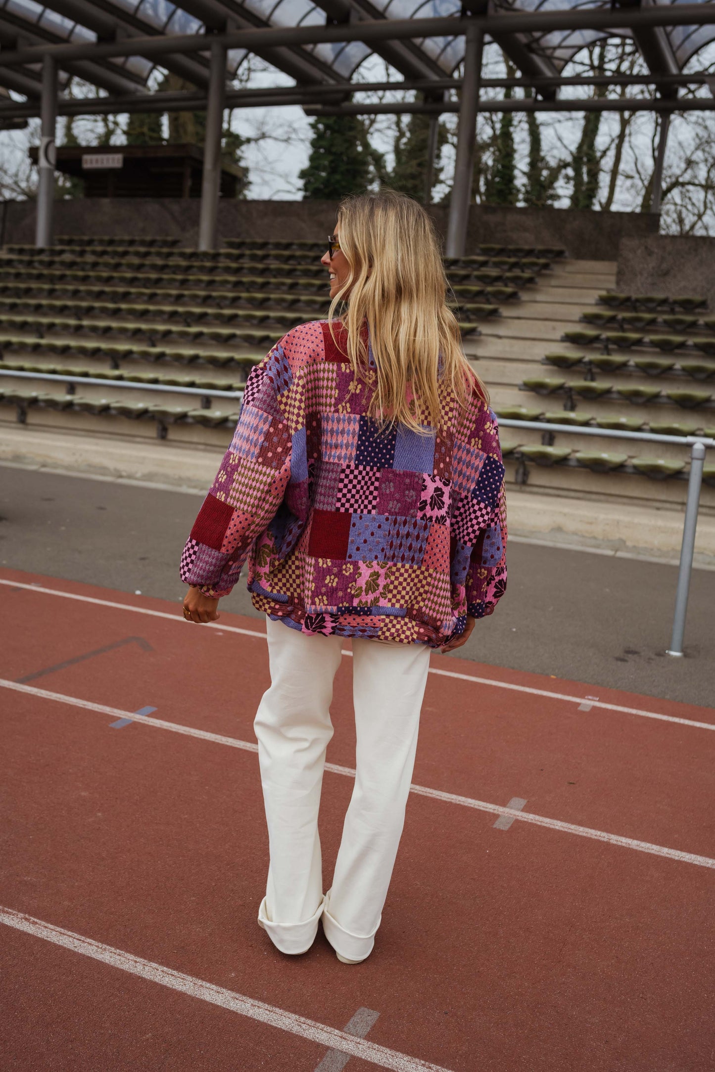 Patterned Kislon Jacket