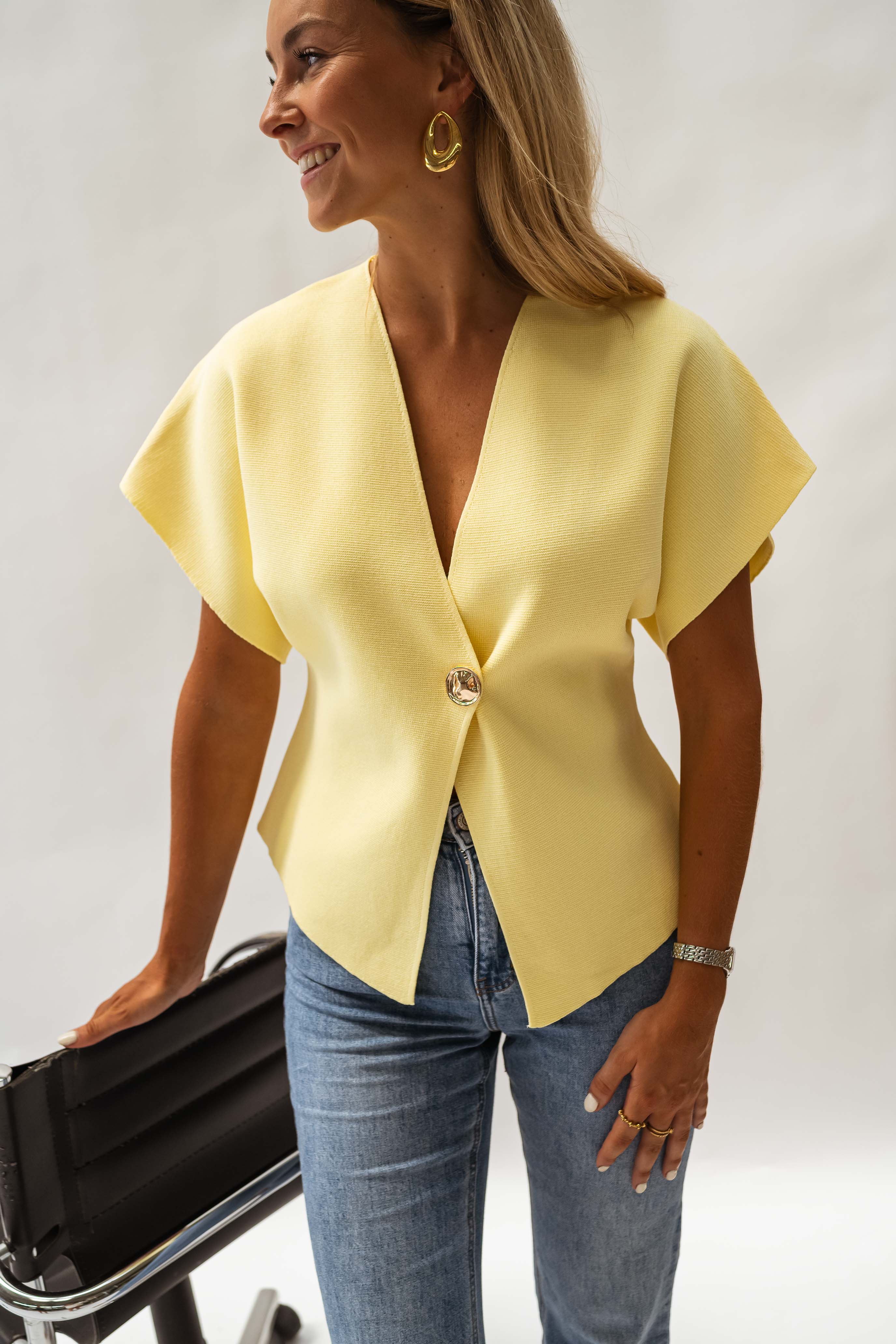 Yellow Laurine Blouse