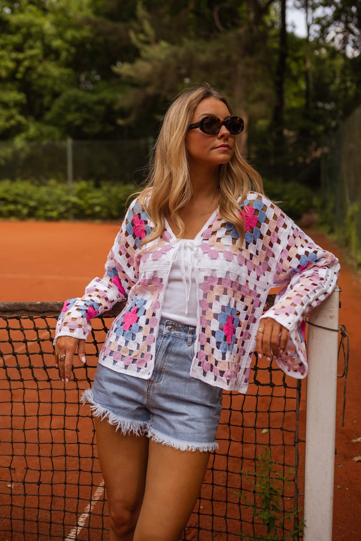 Alana Crochet Cardigan