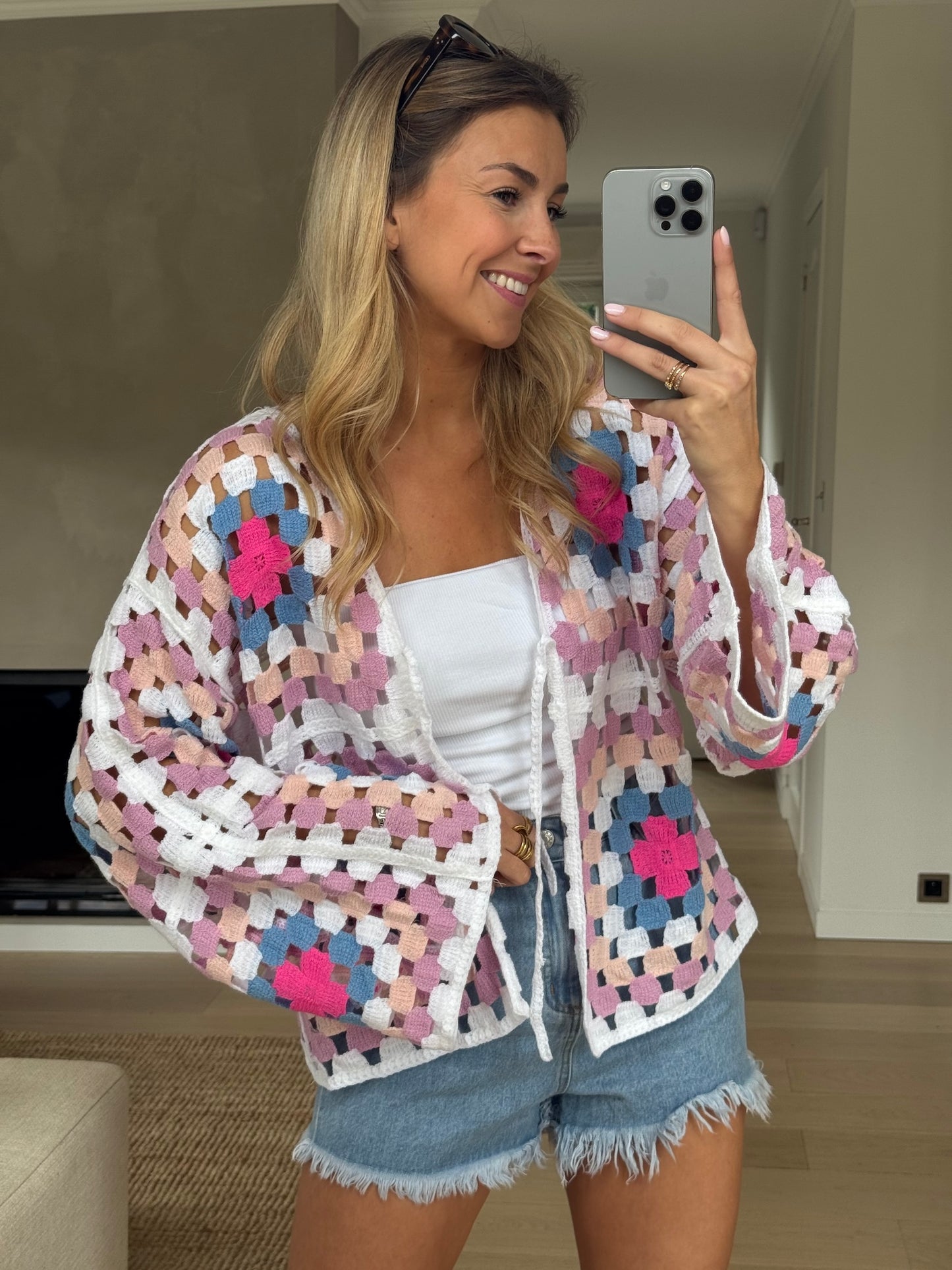 Alana Crochet Cardigan