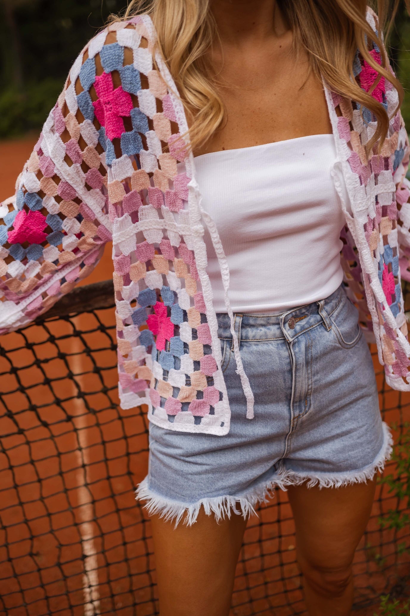 Alana Crochet Cardigan