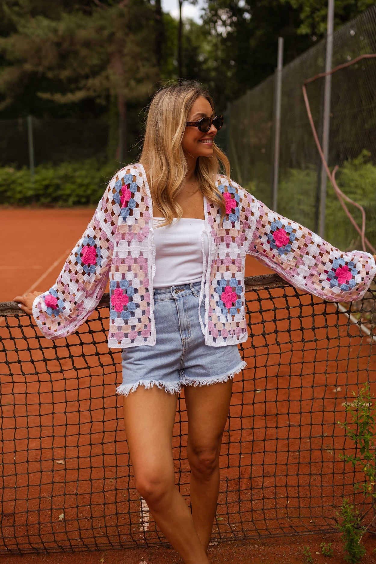 Alana Crochet Cardigan