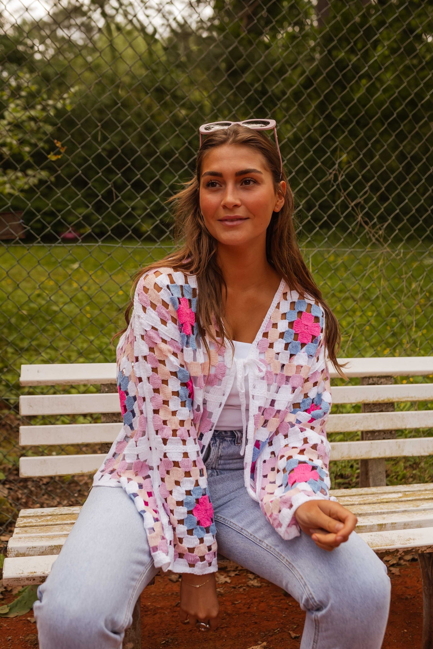 Alana Crochet Cardigan