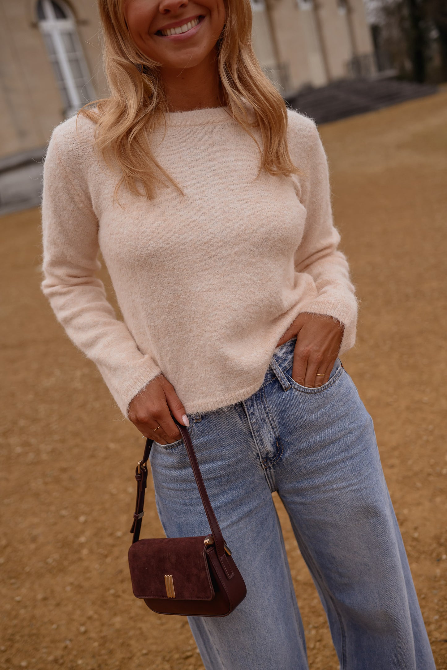 Beige Adel Sweater