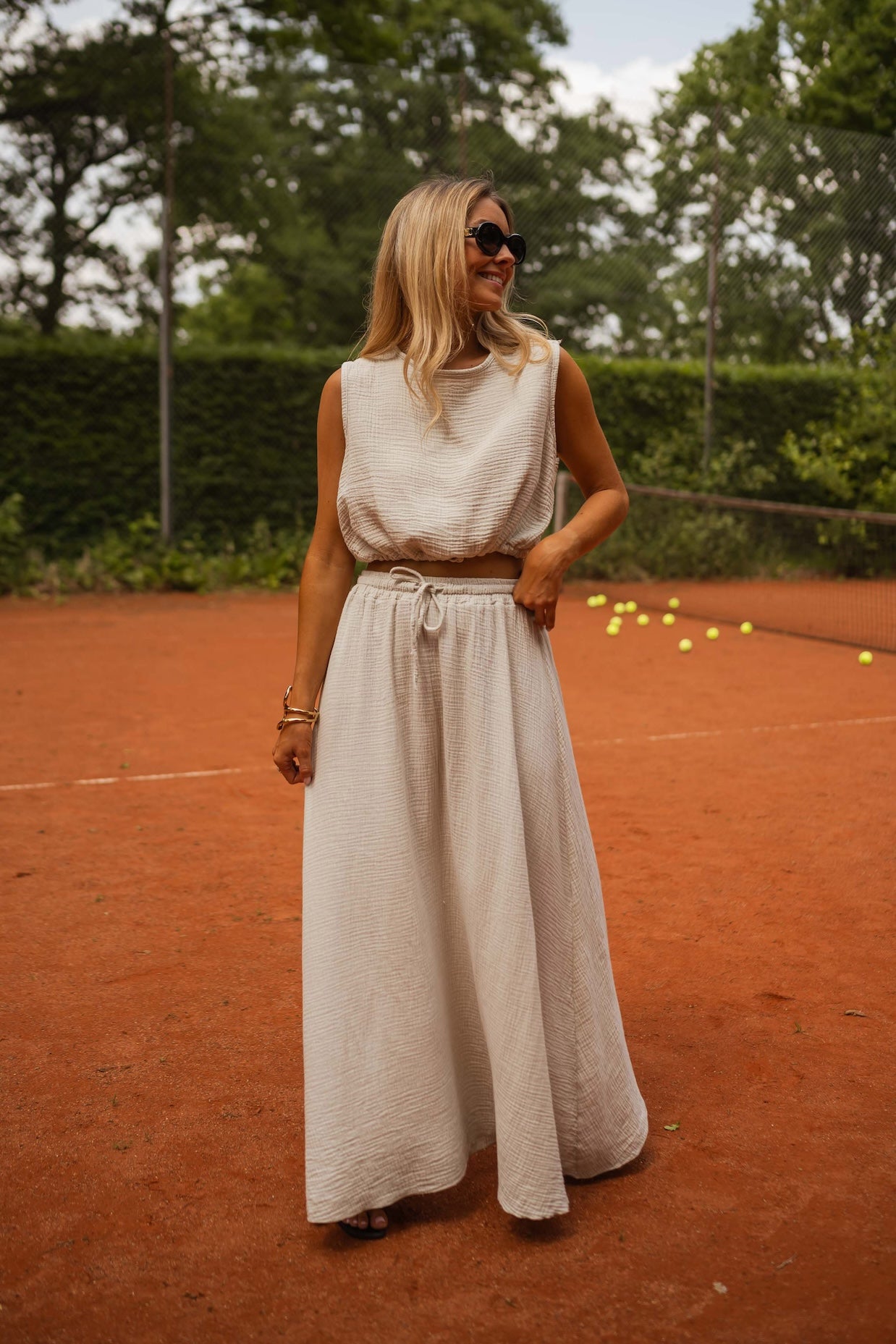 Beige Alyssa Skirt