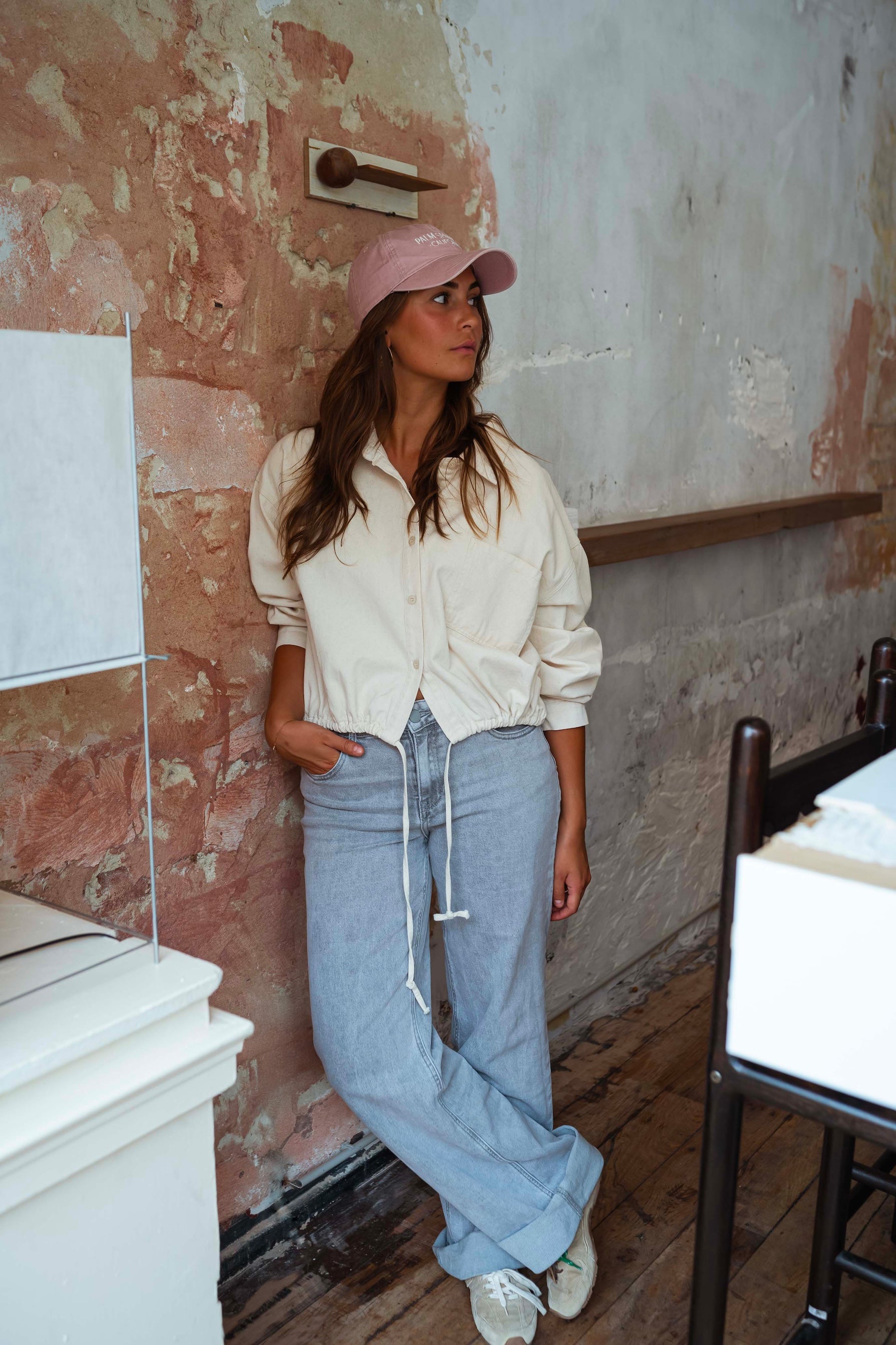 Beige Denim Hanae Shirt