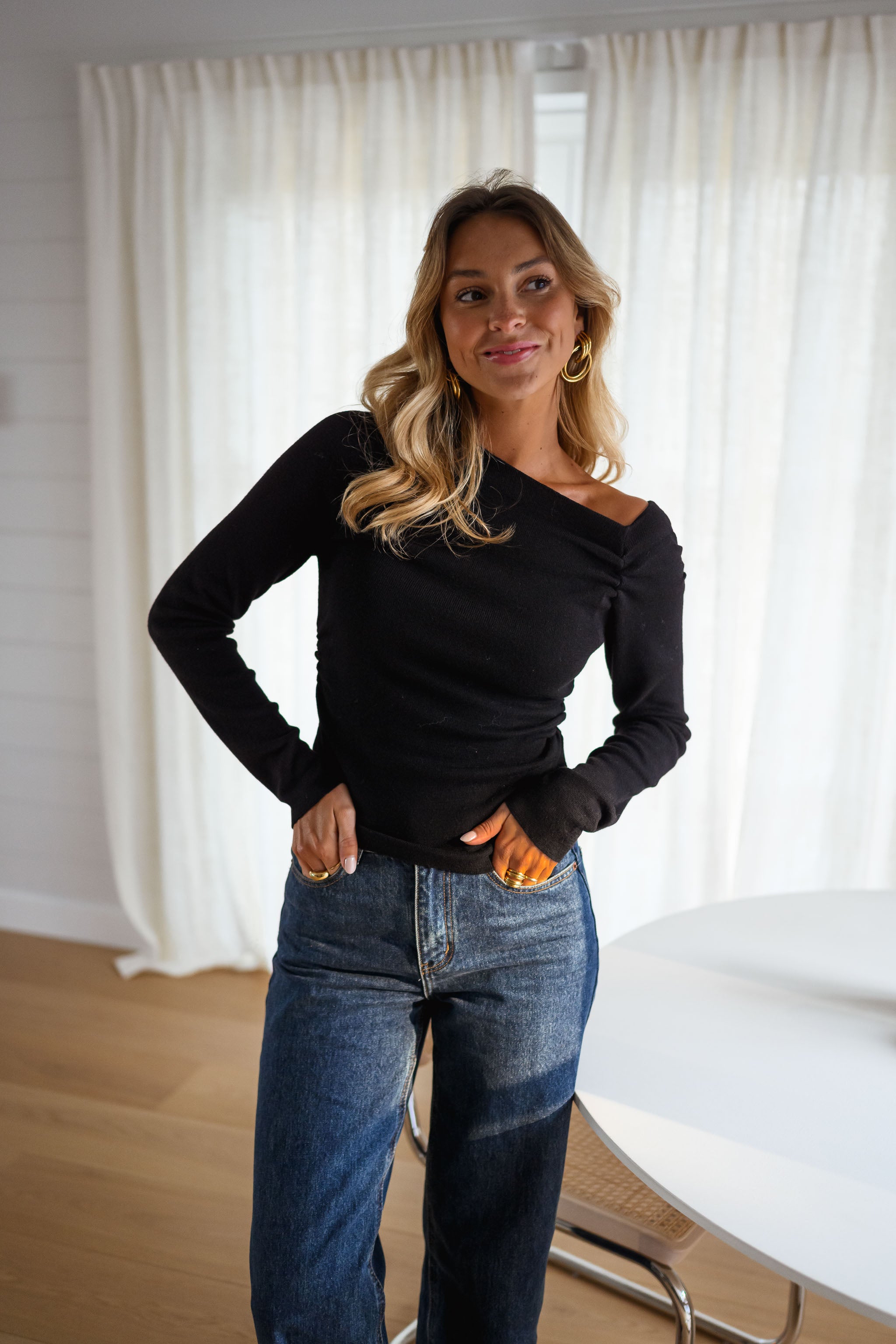 Black Ambre Sweater